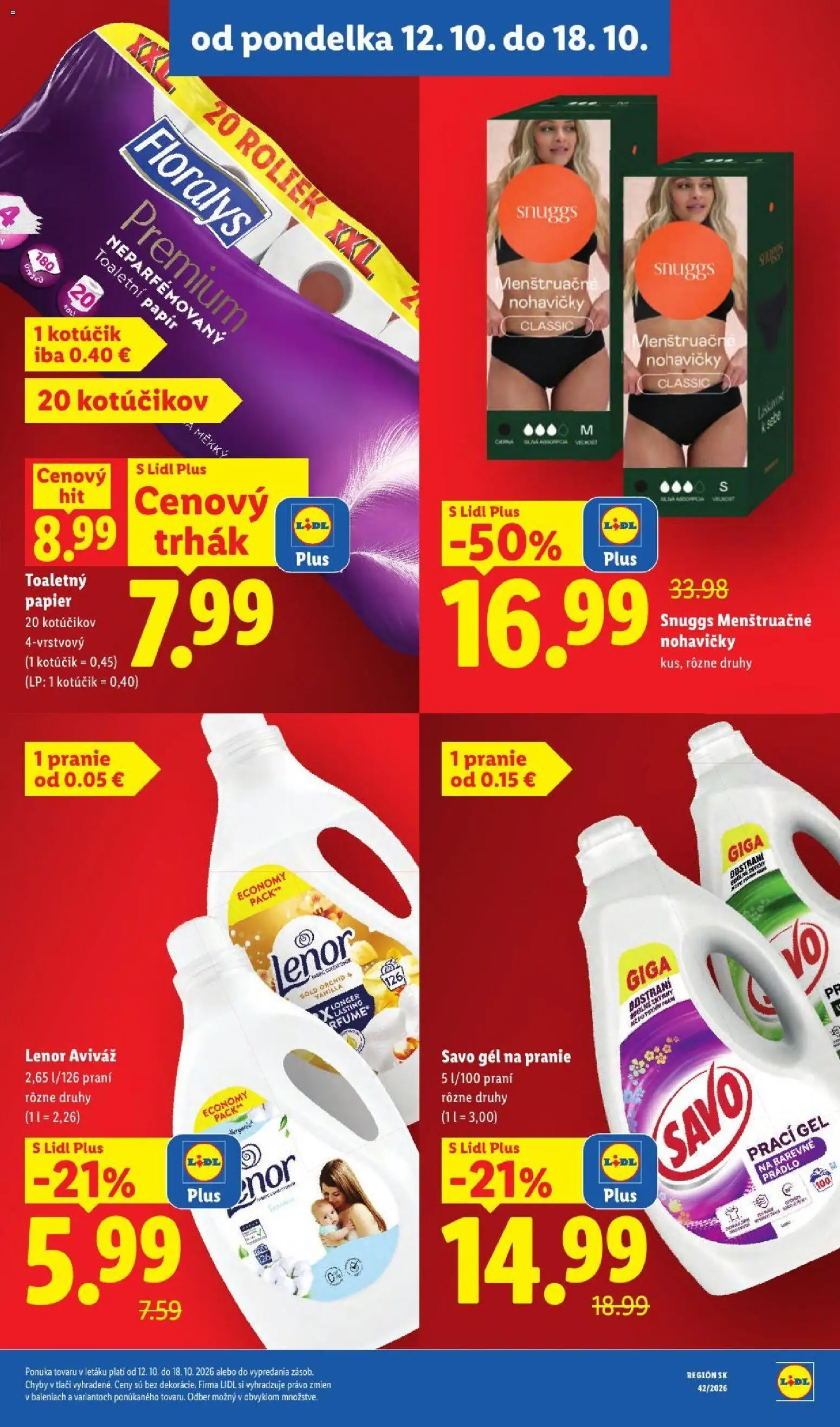 Lidl leták Leták in Slovensko