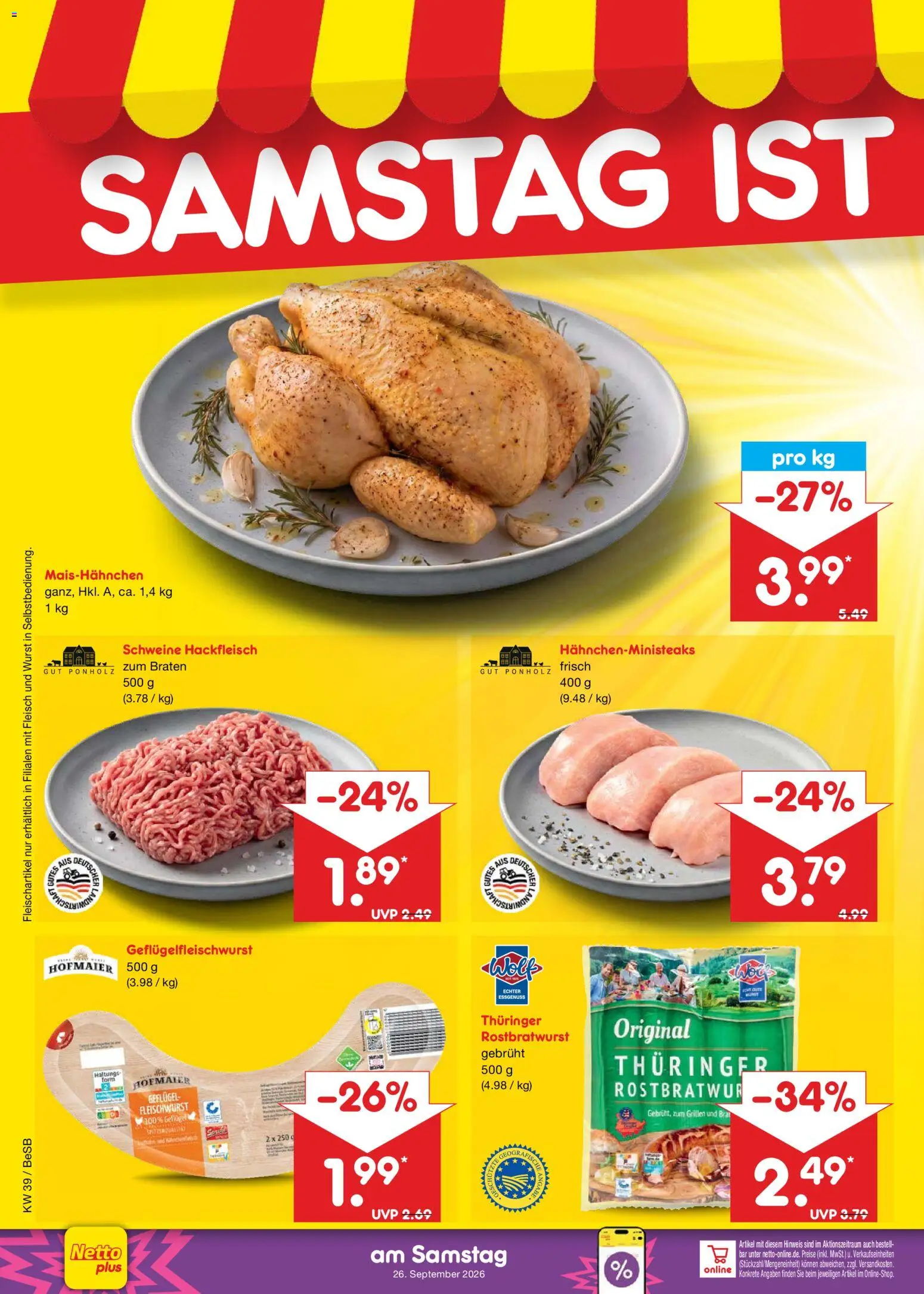 Netto Marken-Discount Prospekt Prospekt in Deutschland