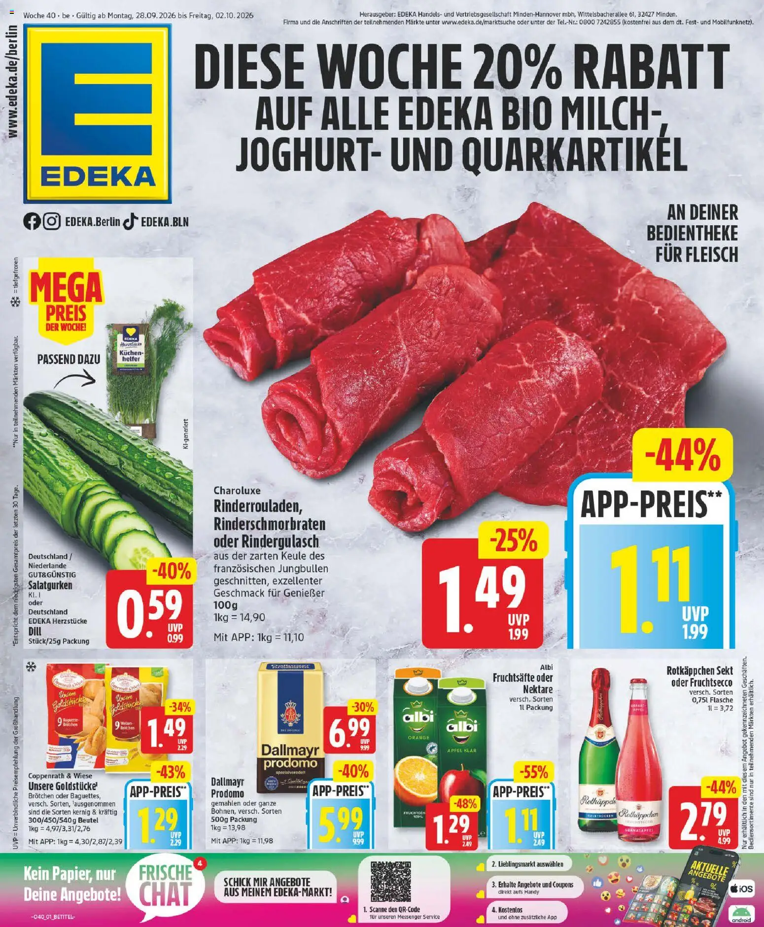 Edeka Prospekt Prospekt in Deutschland