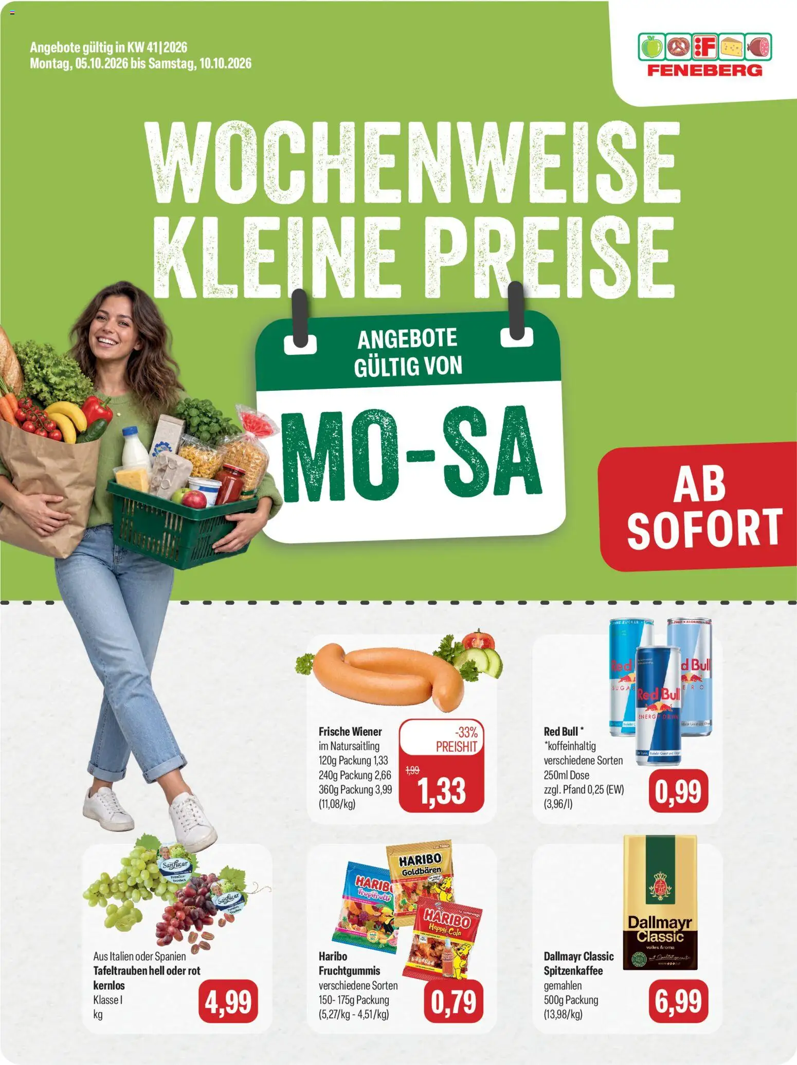 Feneberg Angebote Prospekt in Deutschland