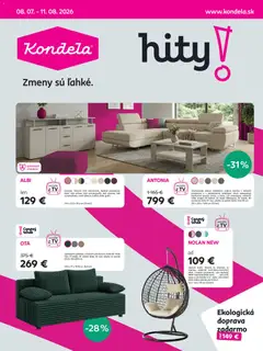 Kondela Kondela leták