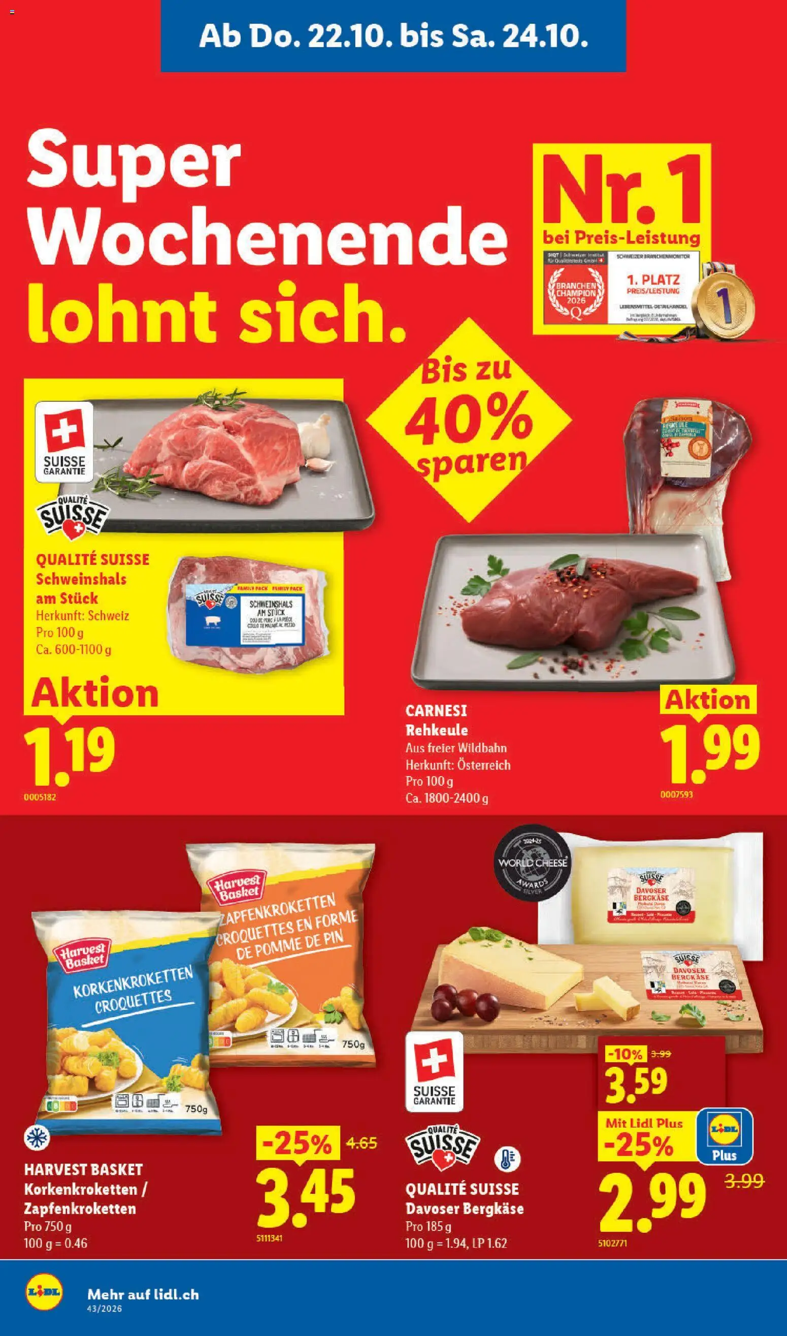Lidl aktionen Prospekt in Schweiz