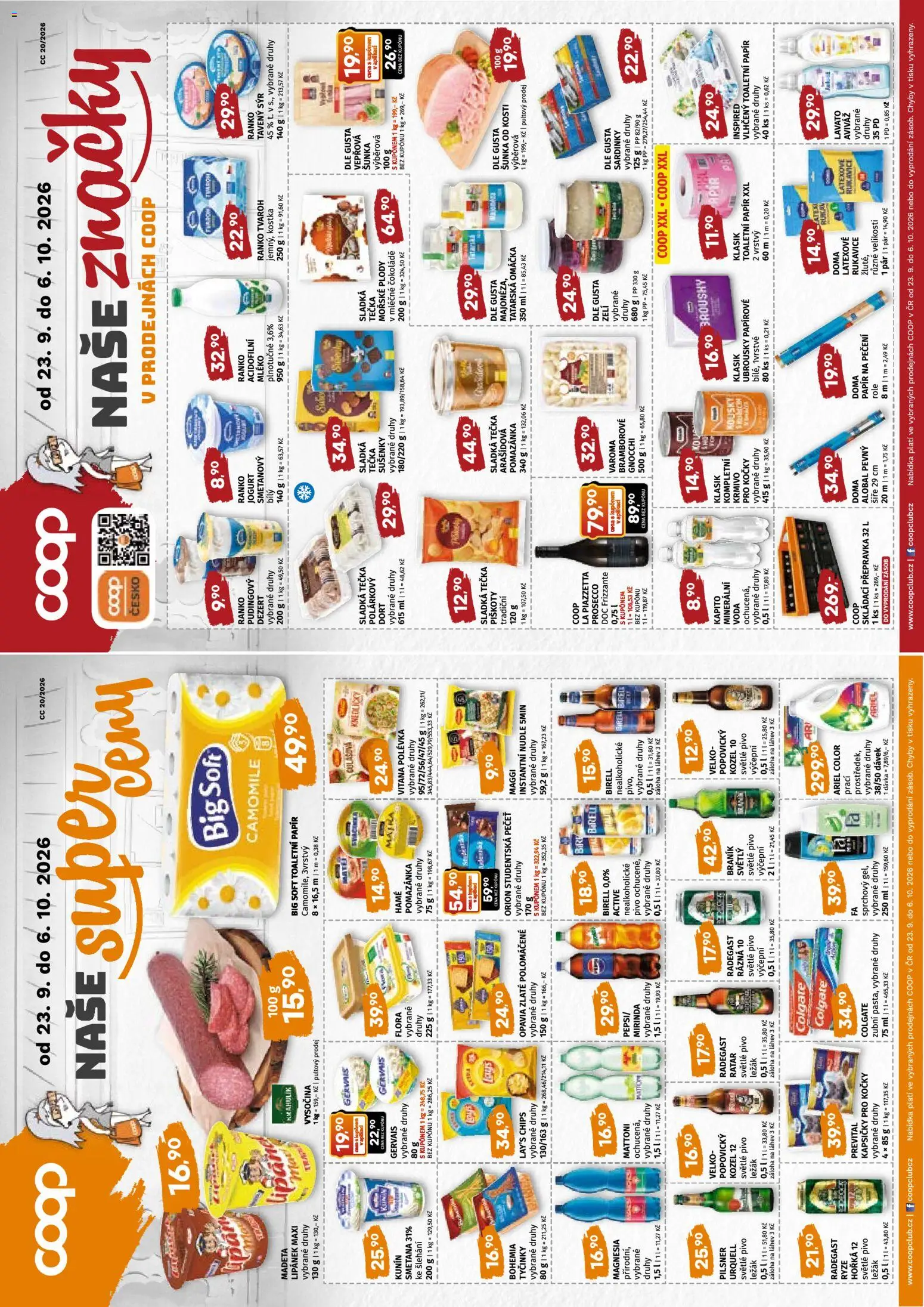 Coop leták Leták in Česko