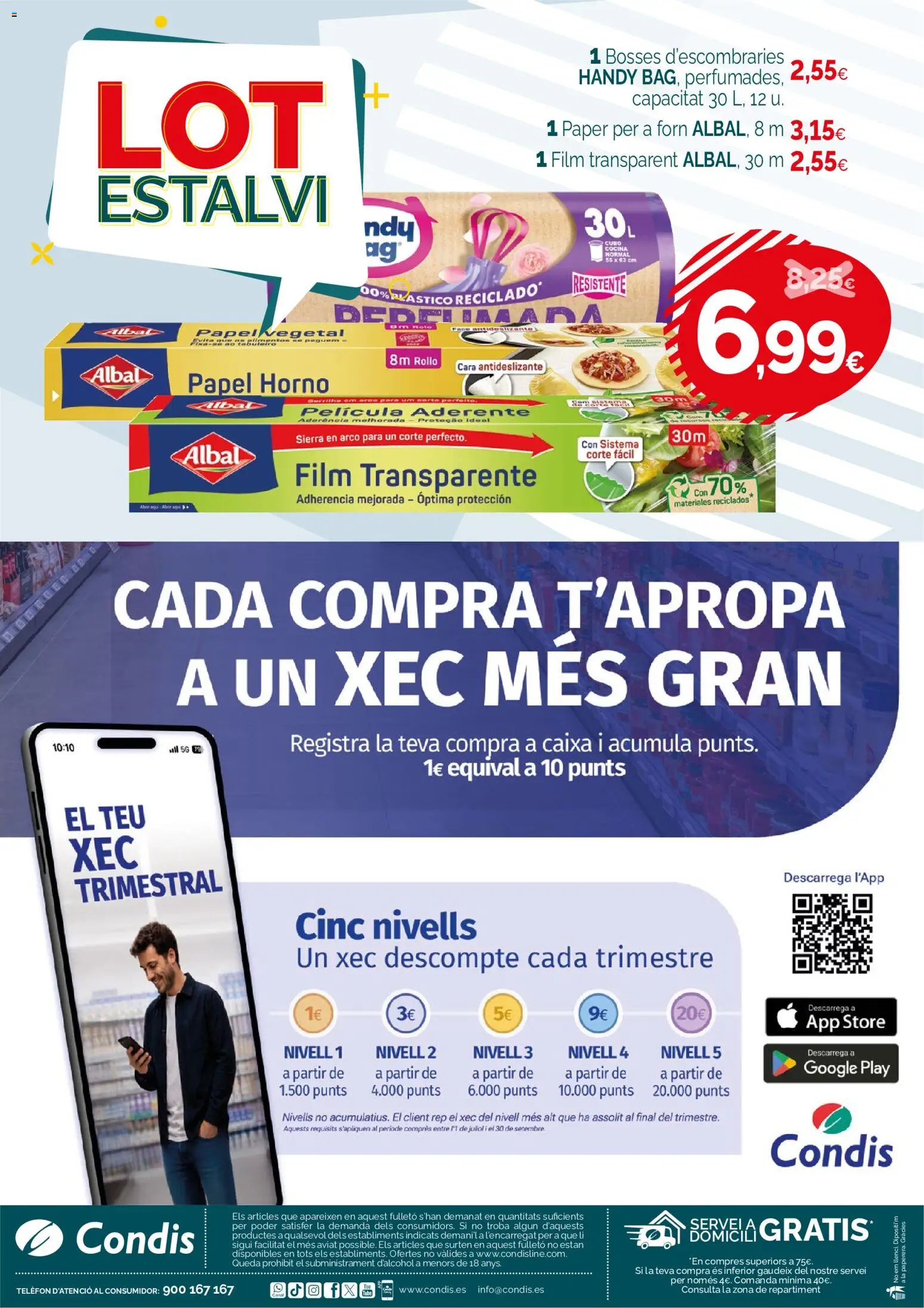 Condis folleto Folleto in España