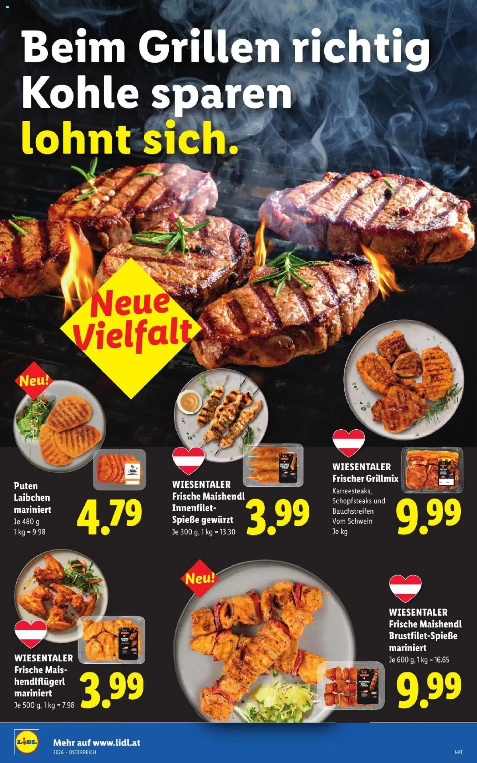Jetzt sparen im Lidl - Flugblatt | 09.07.2026 ✳️ Angebote ab Donnerstag | Österreich