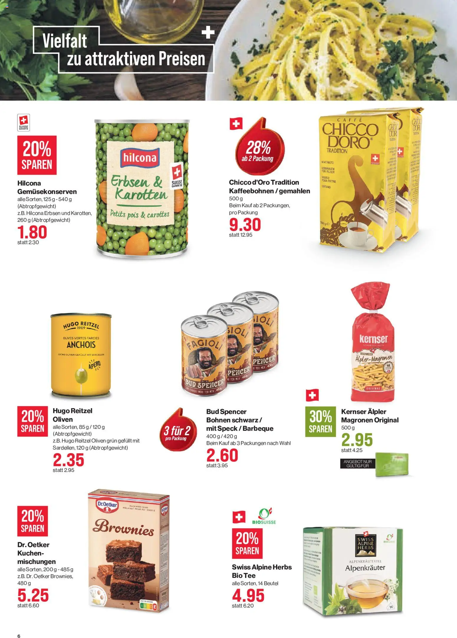 SPAR aktionen Prospekt in Schweiz