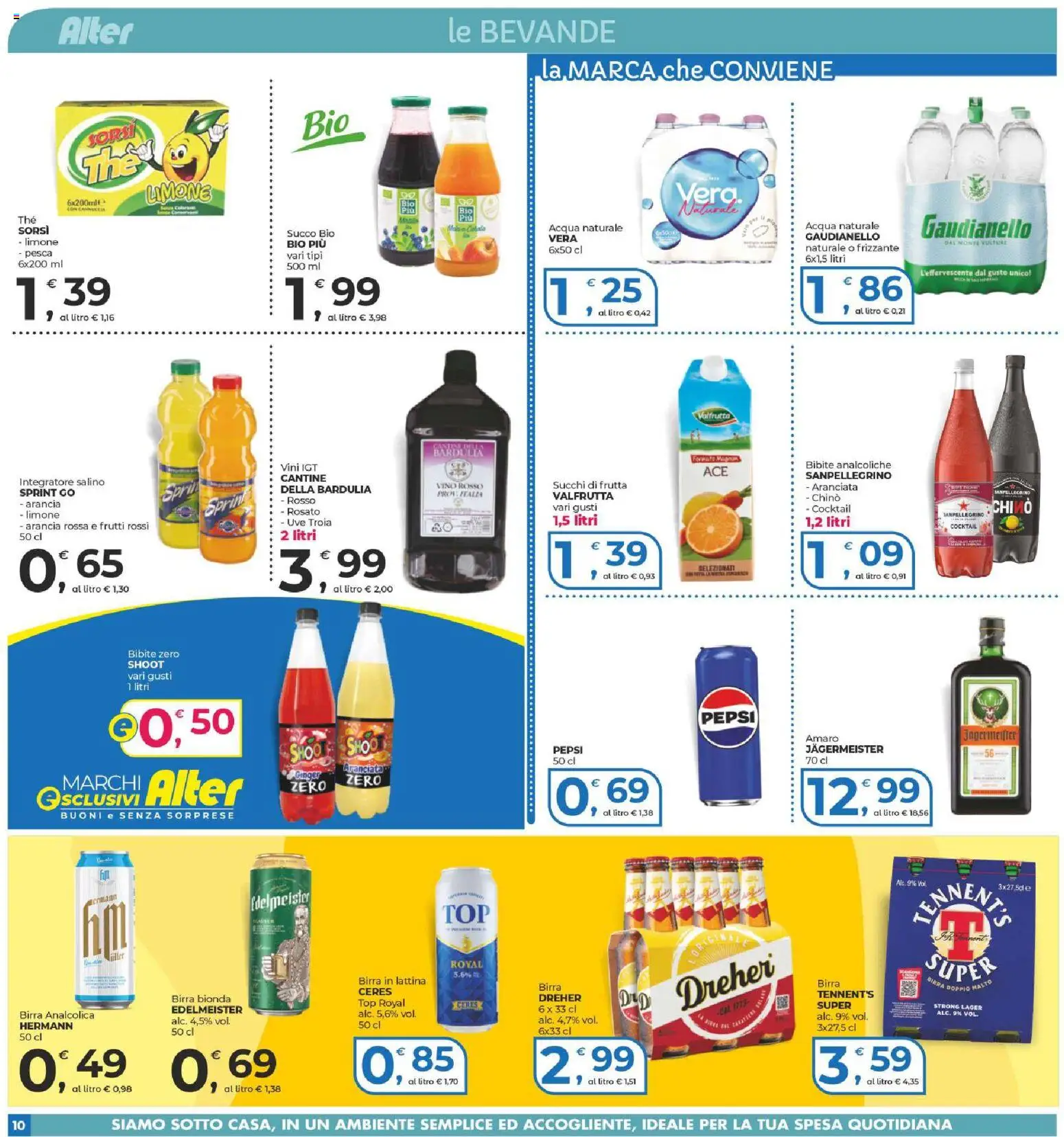 Alter Discount volantino Volantino in Italy
