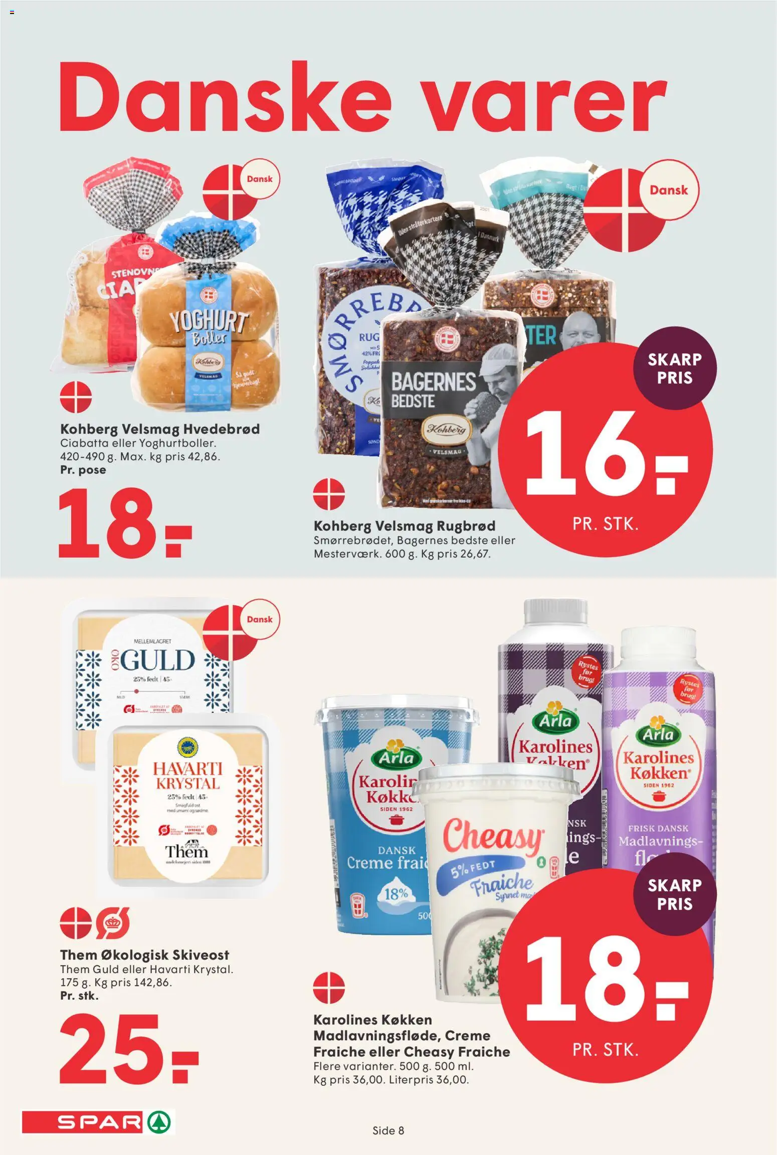🛍️ Spar - Tilbudsavis uge 29 fra 10/07/2026 » Se eksklusive tilbud og spar penge i dag! 💰 | Danmark