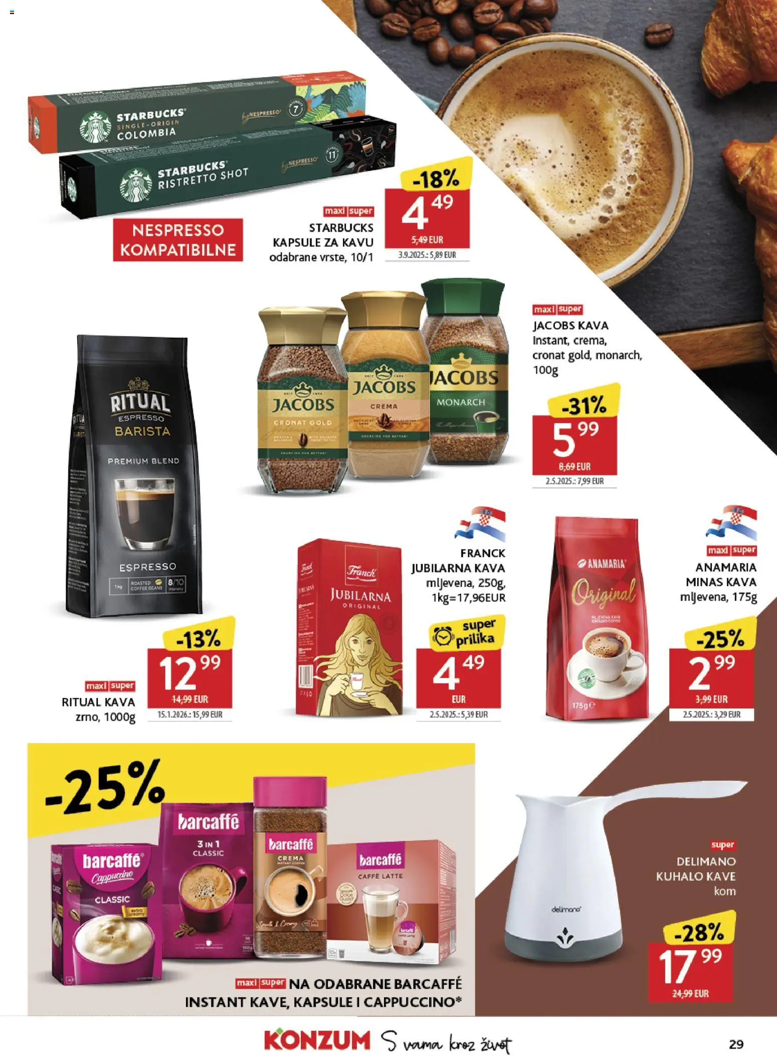 Konzum HR akciós újság Akciós újság in Magyarország