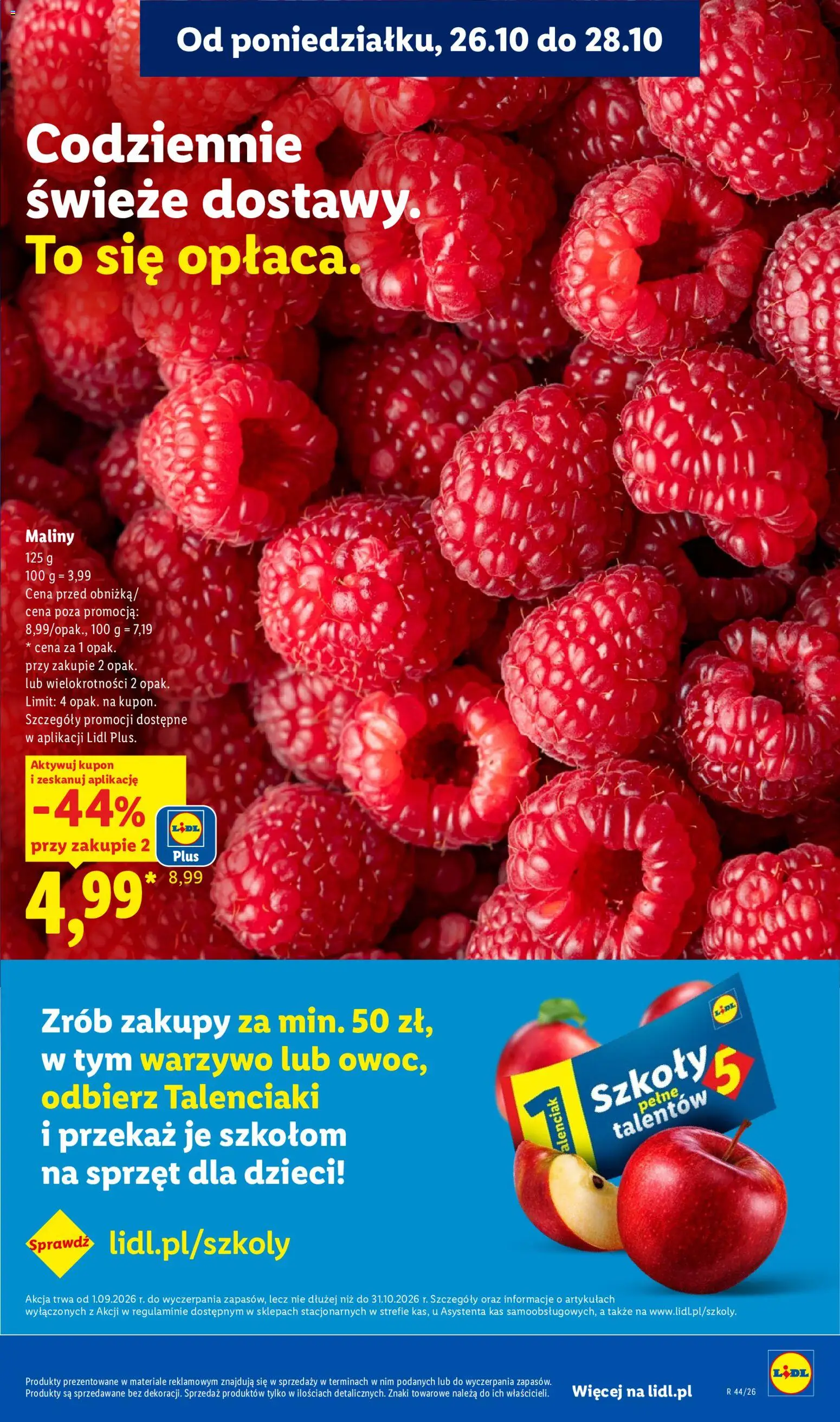 Lidl Polsko leták Leták in Česko