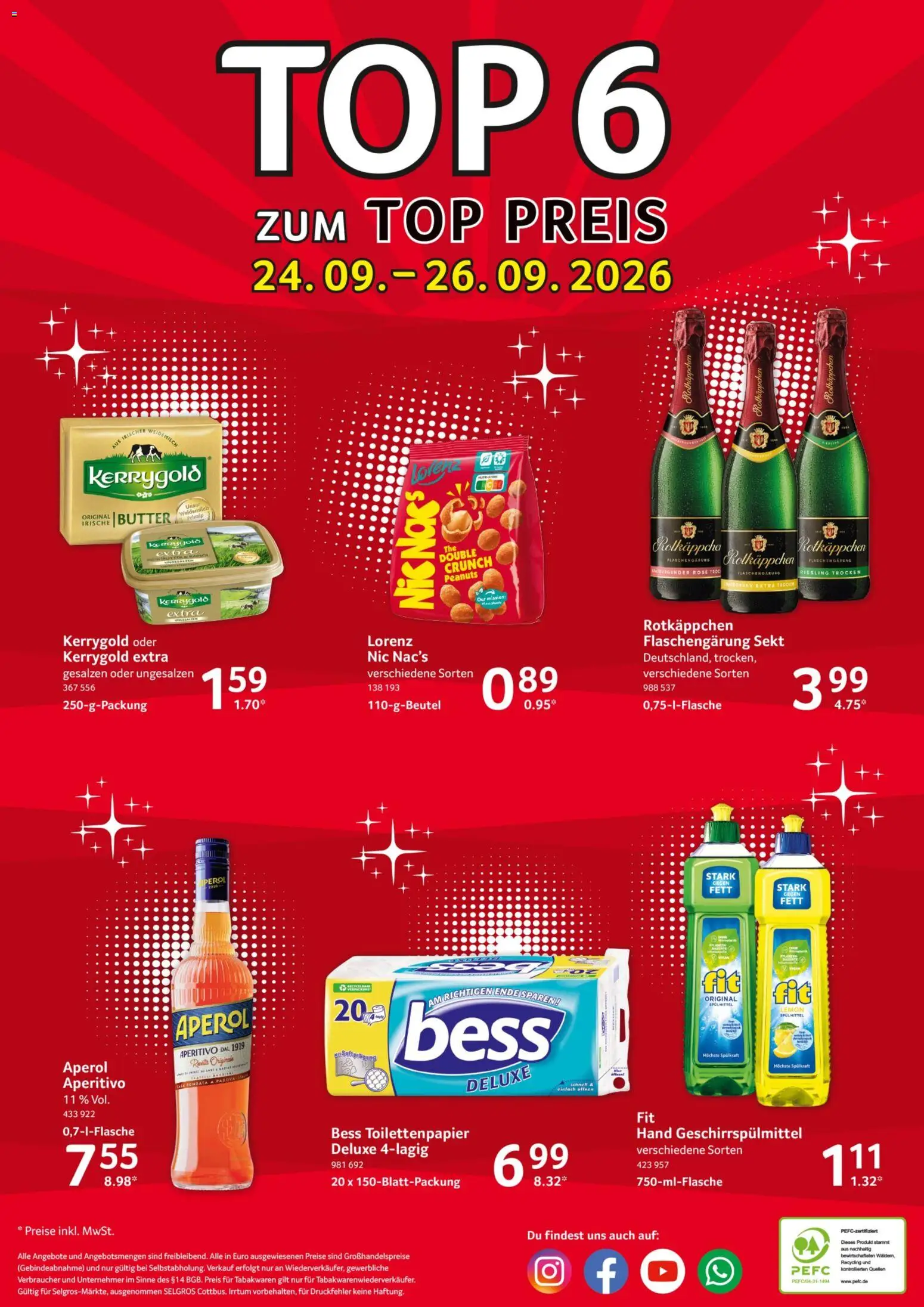 Selgros Prospekt Prospekt in Deutschland