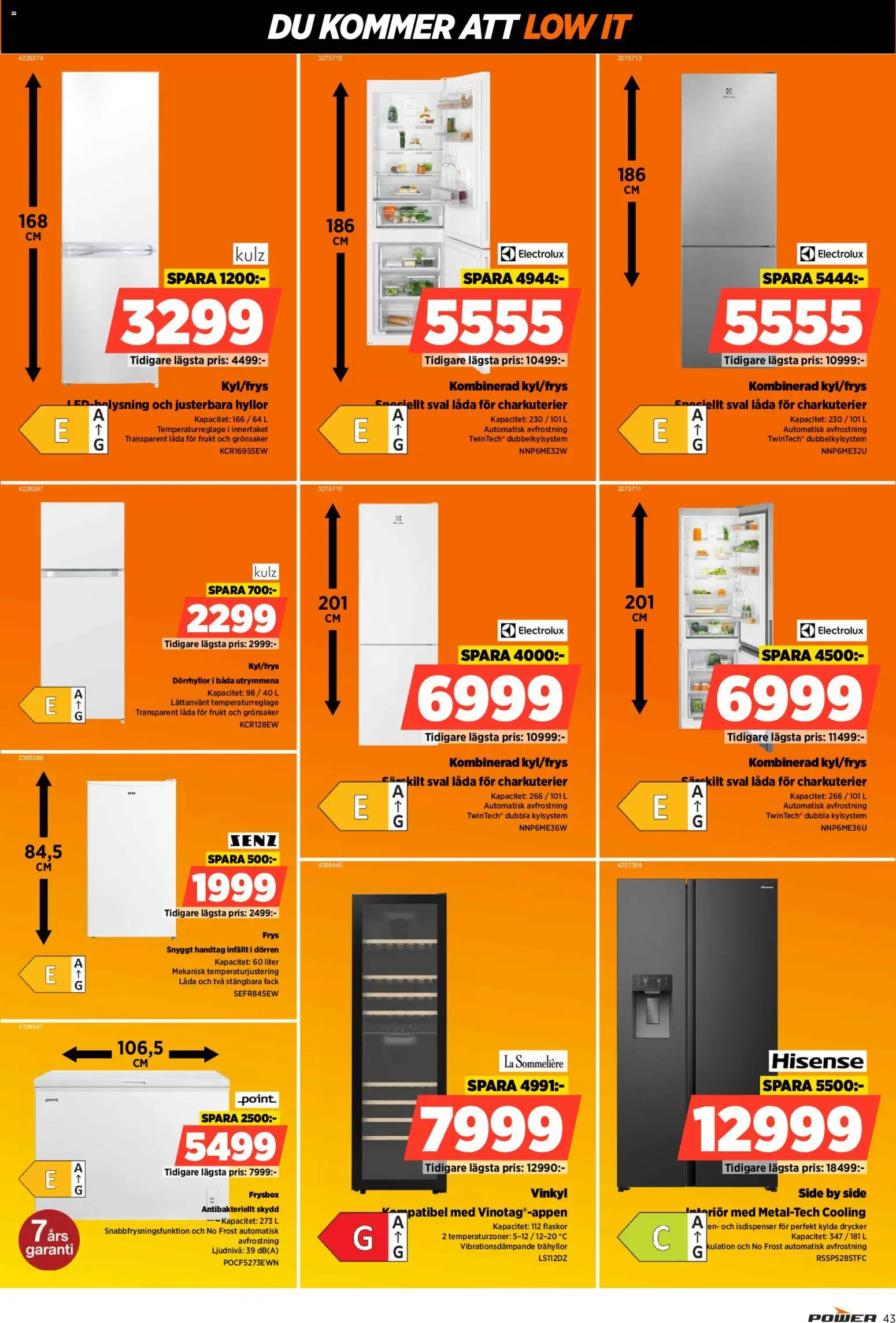 Power erbjudanden Reklamblad in Sverige