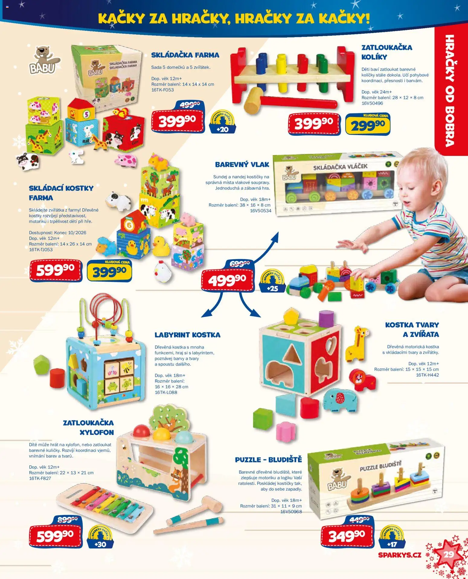 Sparkys katalog Vánoce 2026 Leták in Česko