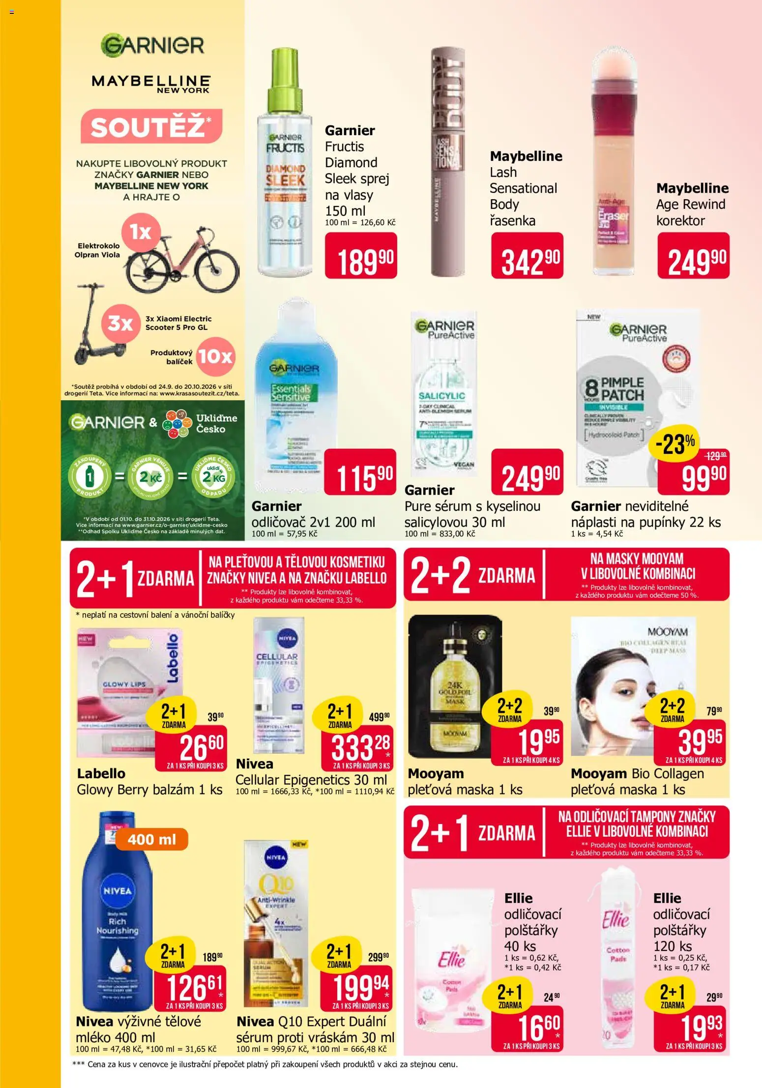 TETA Drogerie leták Leták in Česko