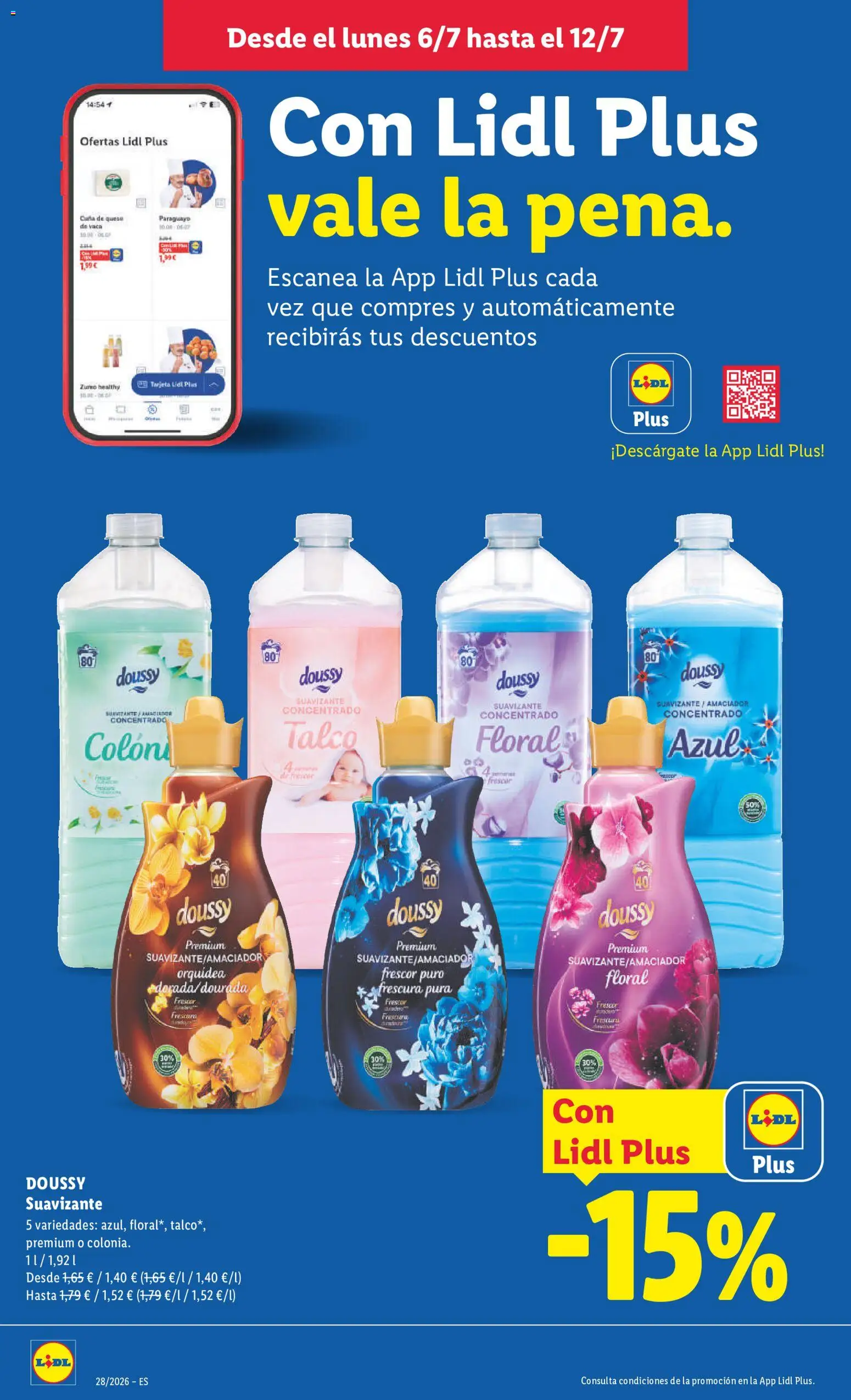 Lidl folleto desde 06/07/2026 | ¿Cómo obtener un descuento limitado? ¡Ahorra hoy mismo! | España