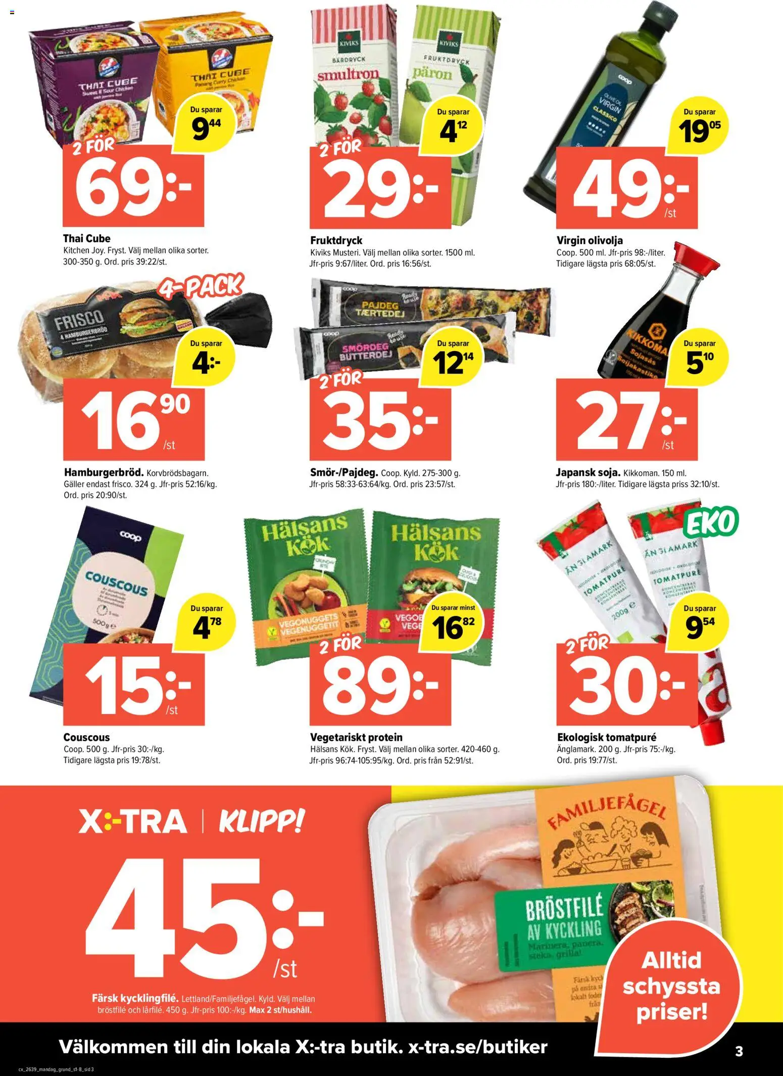 Coop Daglivs erbjudanden Reklamblad in Sverige