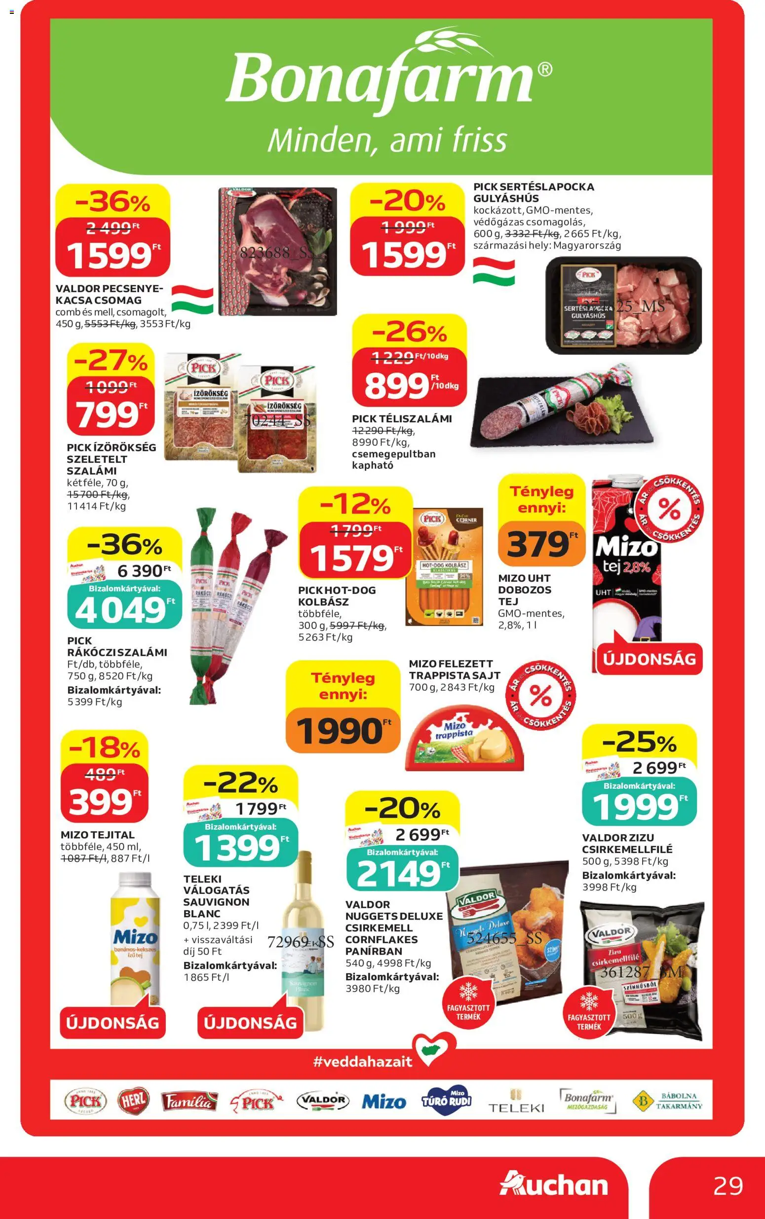 Auchan akciós újság Akciós újság in Magyarország