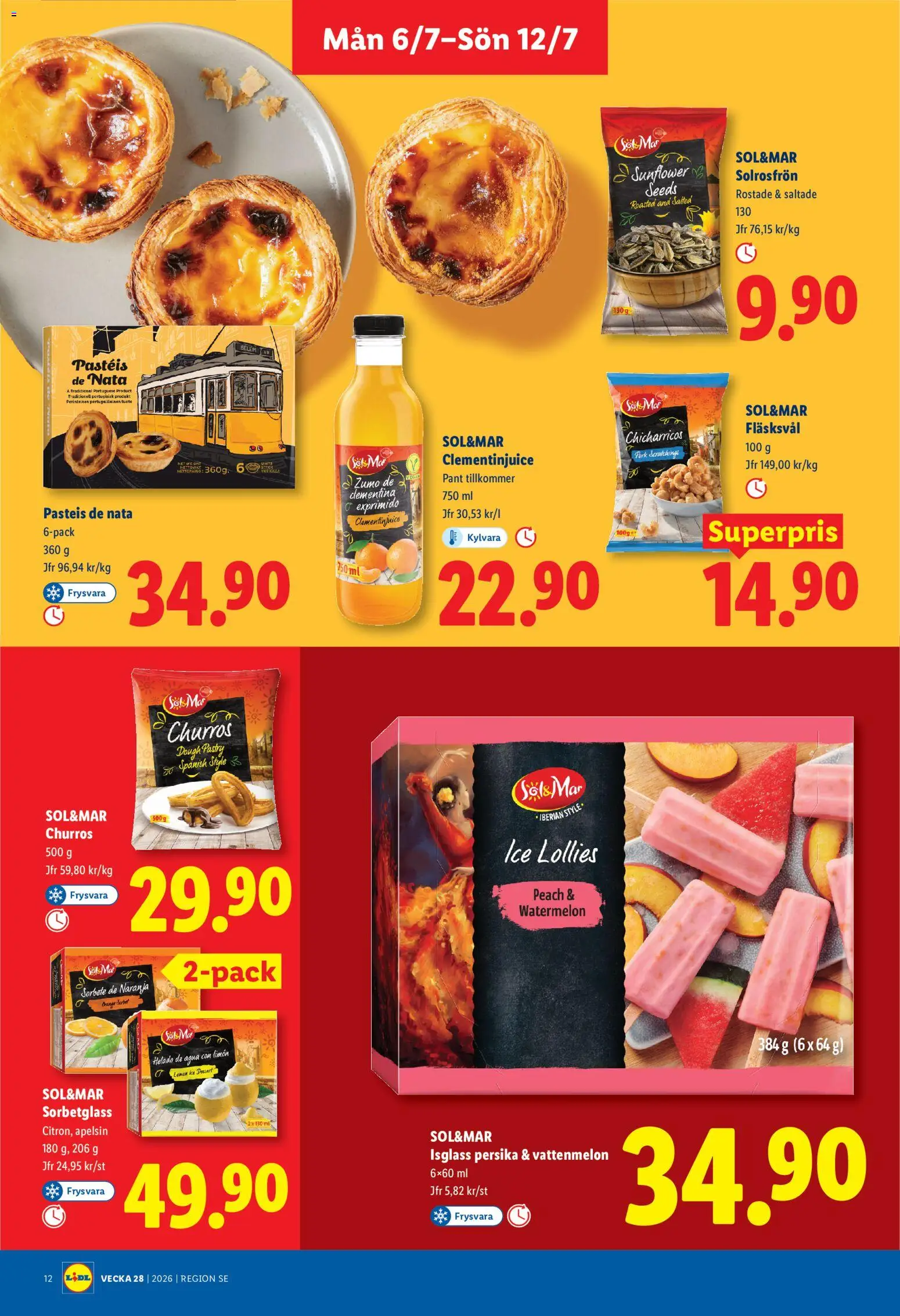 Nuvarande Lidl erbjudanden från 📣 06/07/2026 - 12/07/2026 📣 | Sverige