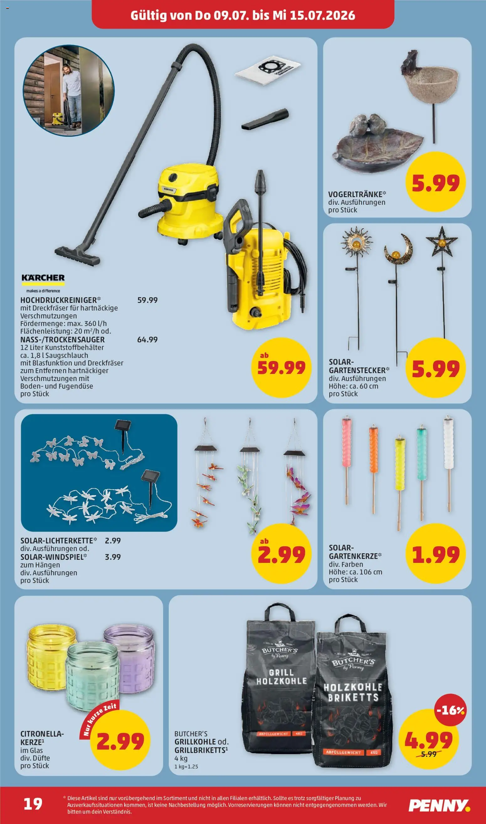 Die besten Angebote | Penny Markt Flugblatt ab 09.07.2026 | - Jetzt stöbern! | Österreich