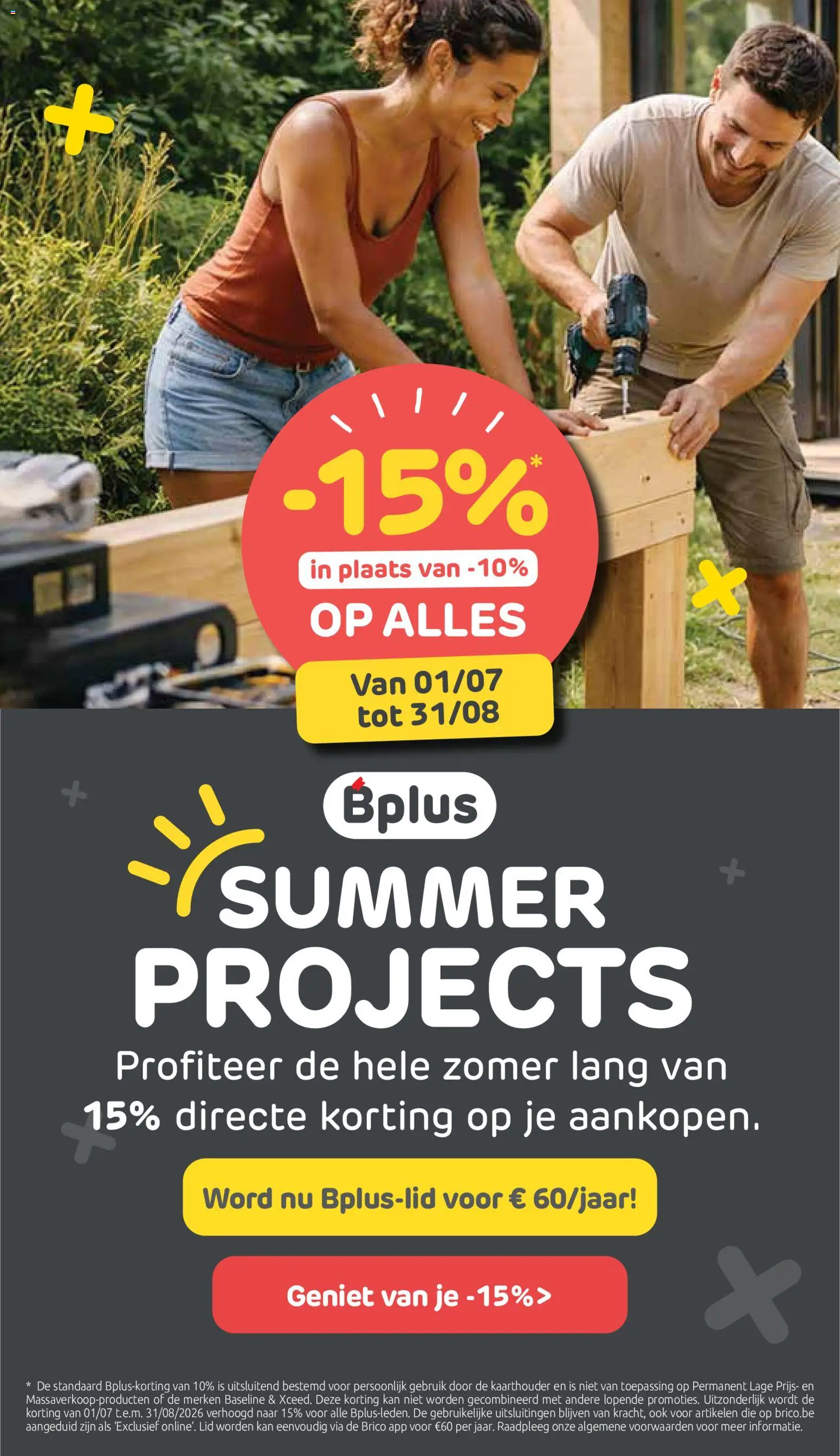Nieuwe » Brico folder van 01/07/2026 🤩  « is er! Ontdek geweldige aanbiedingen en bespaar. | België