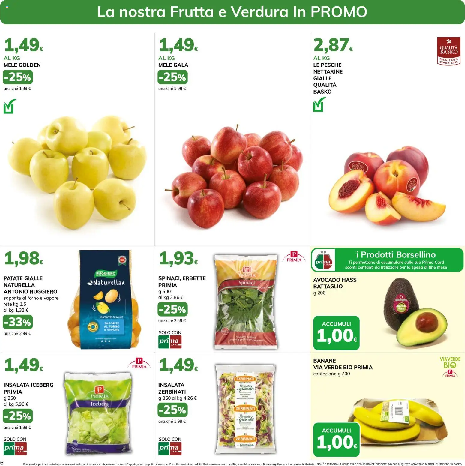Basko volantino Volantino in Italy