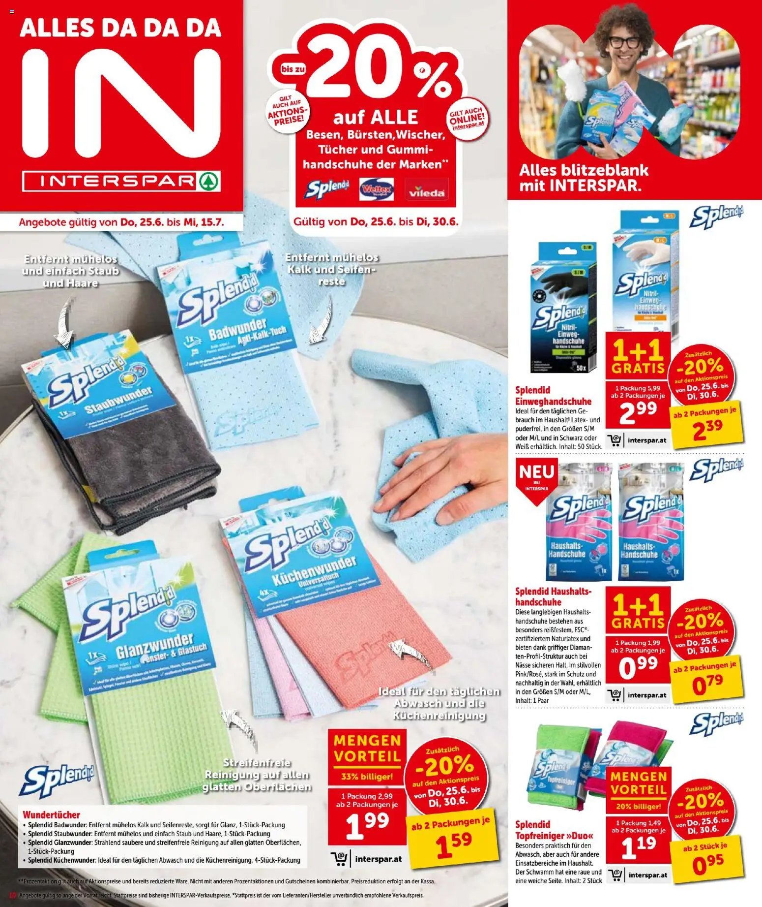 Die besten Angebote | Interspar - Flugblatt ab 25.06.2026 | - Jetzt stöbern! | Österreich