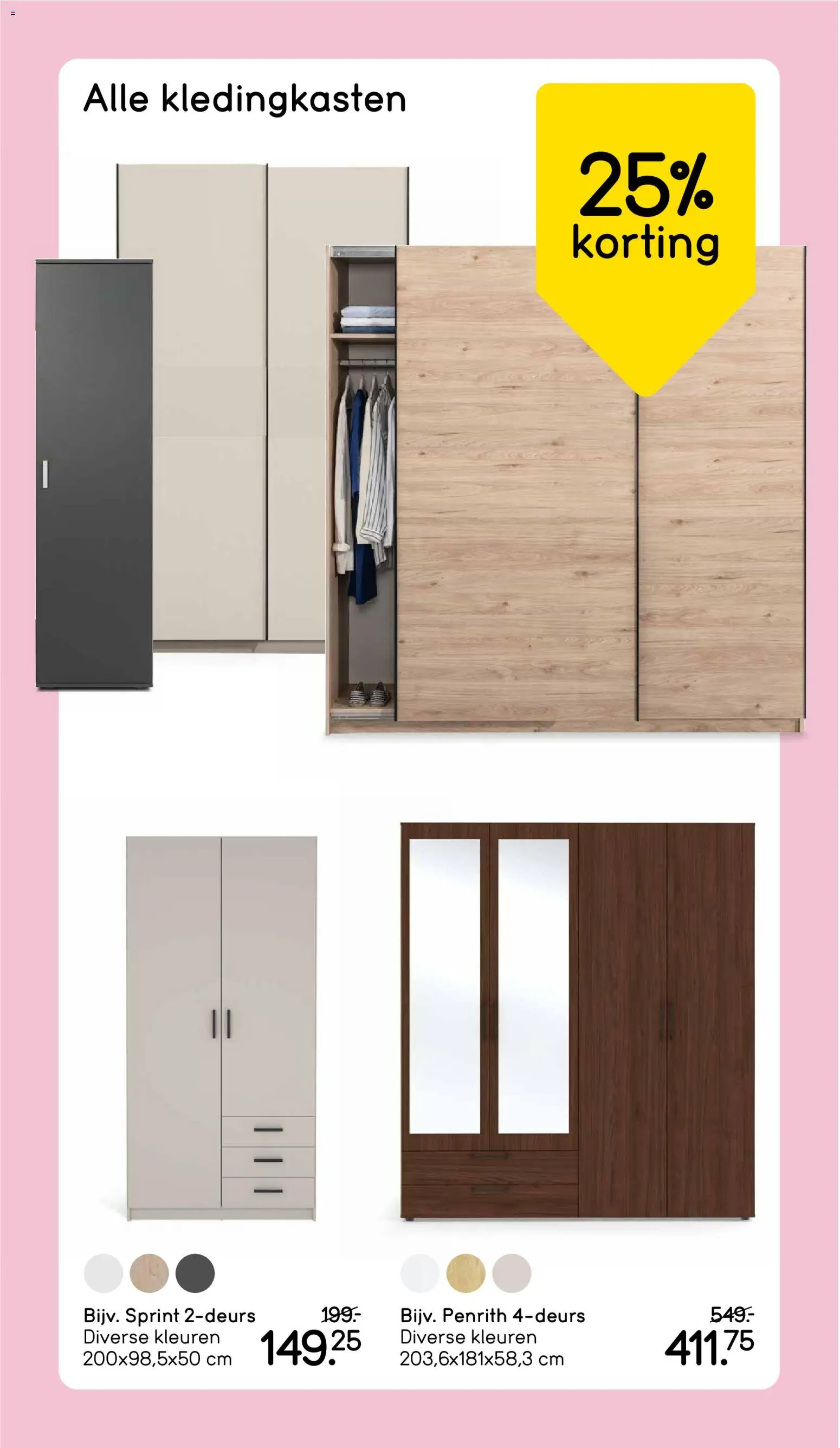Leen Bakker folder Folder in Nederland