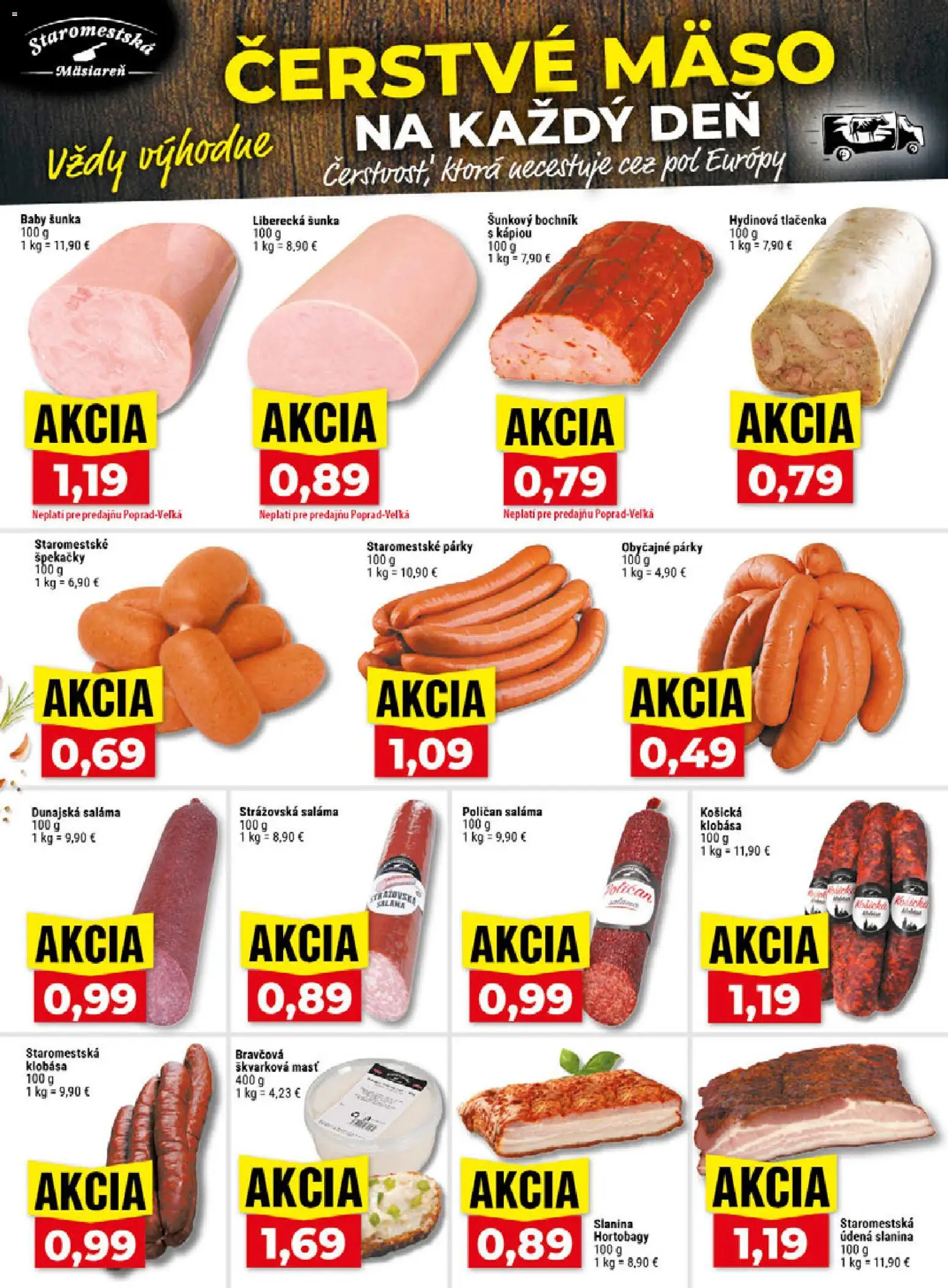 Klas leták Leták in Slovensko