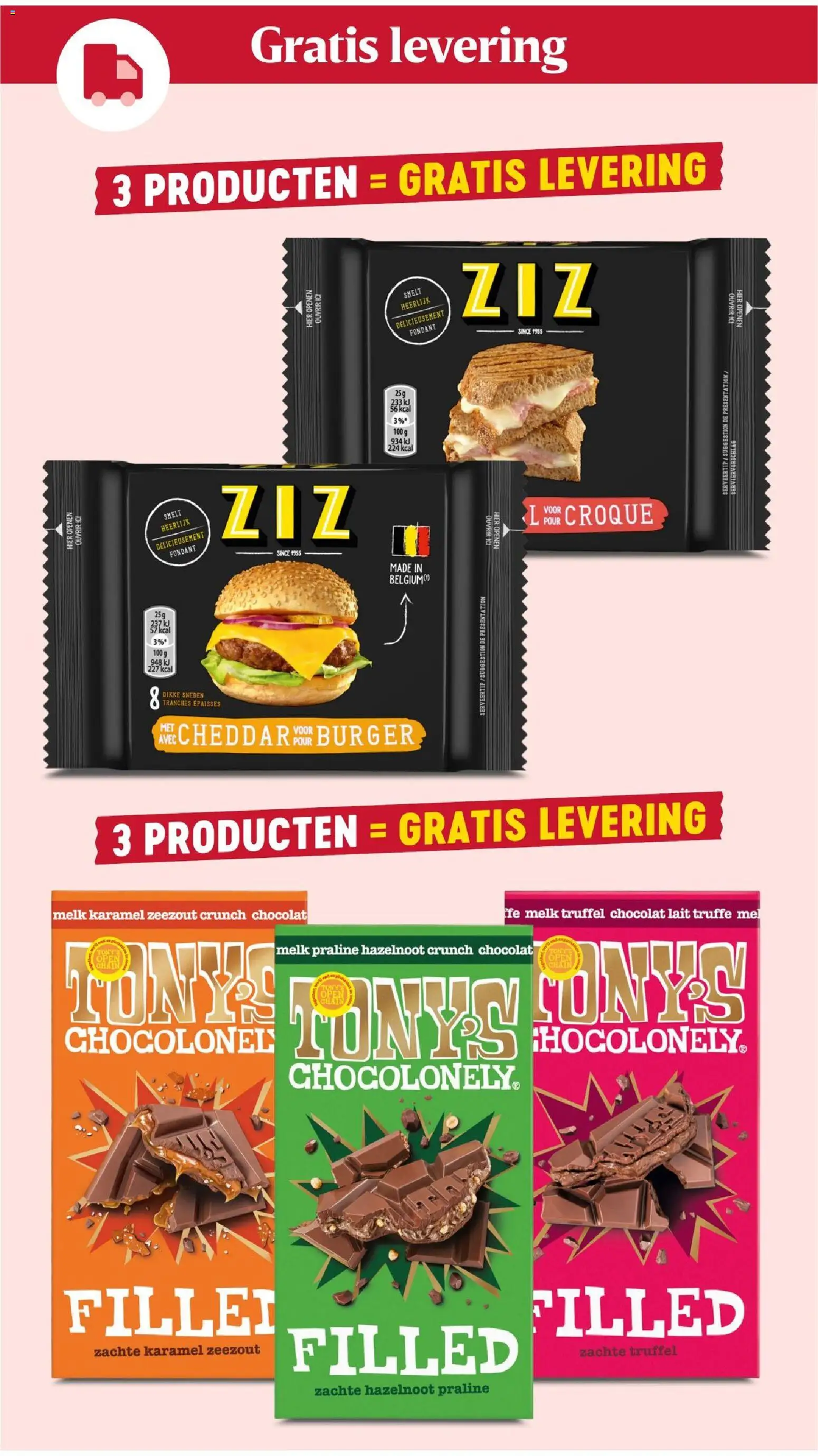 Delhaize folder Folder in België