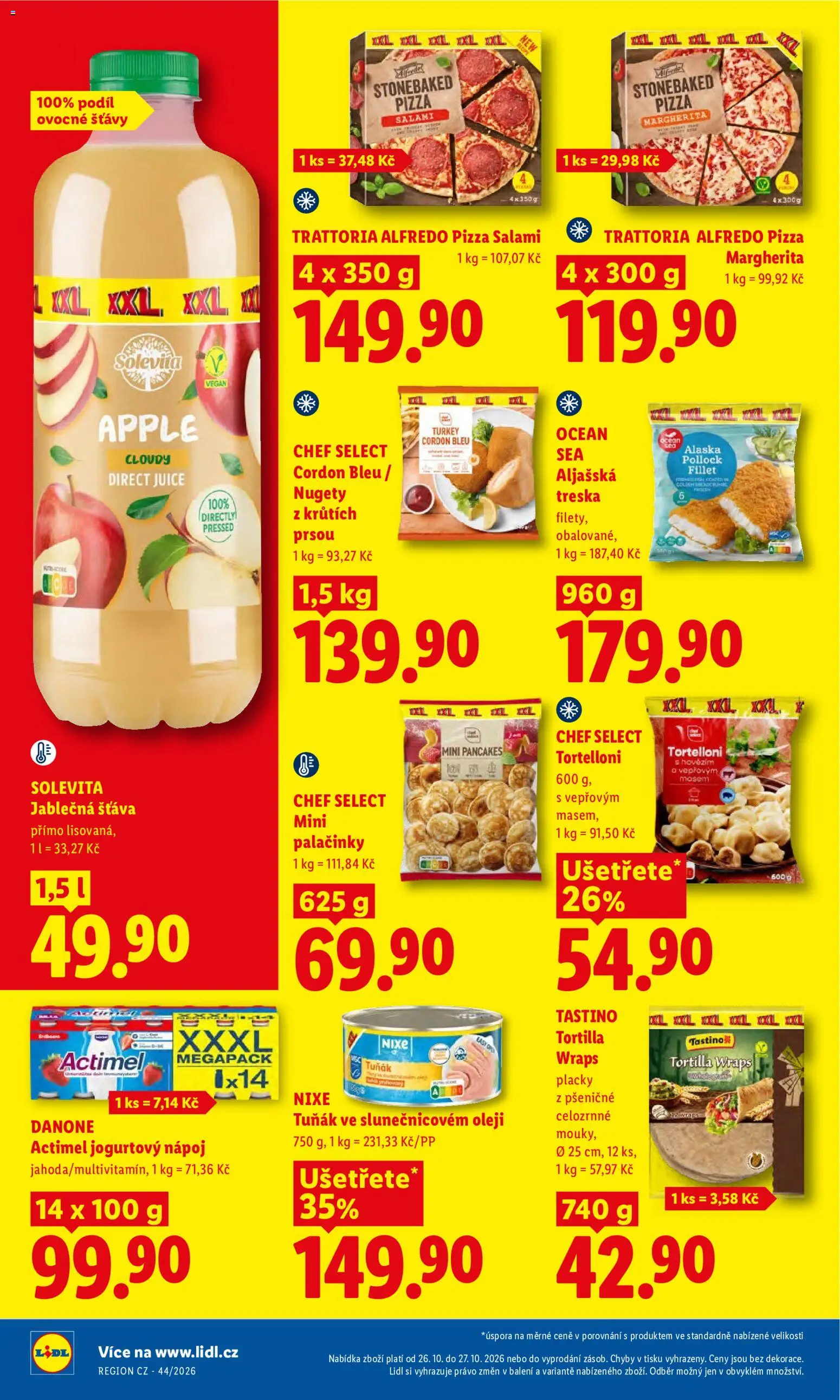 Lidl leták Leták in Česko