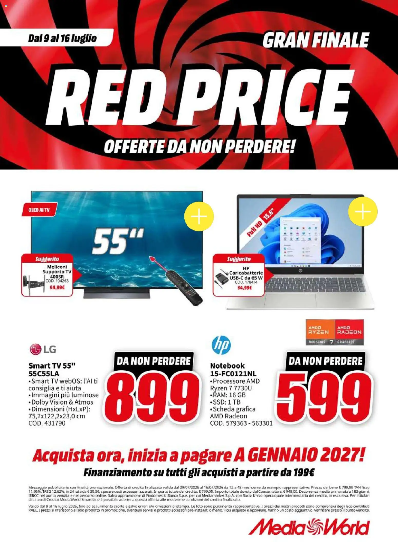 📣 Volantino Media World dal 📅 09/07/2026 - Scopri le offerte ora!🔥 | Italy