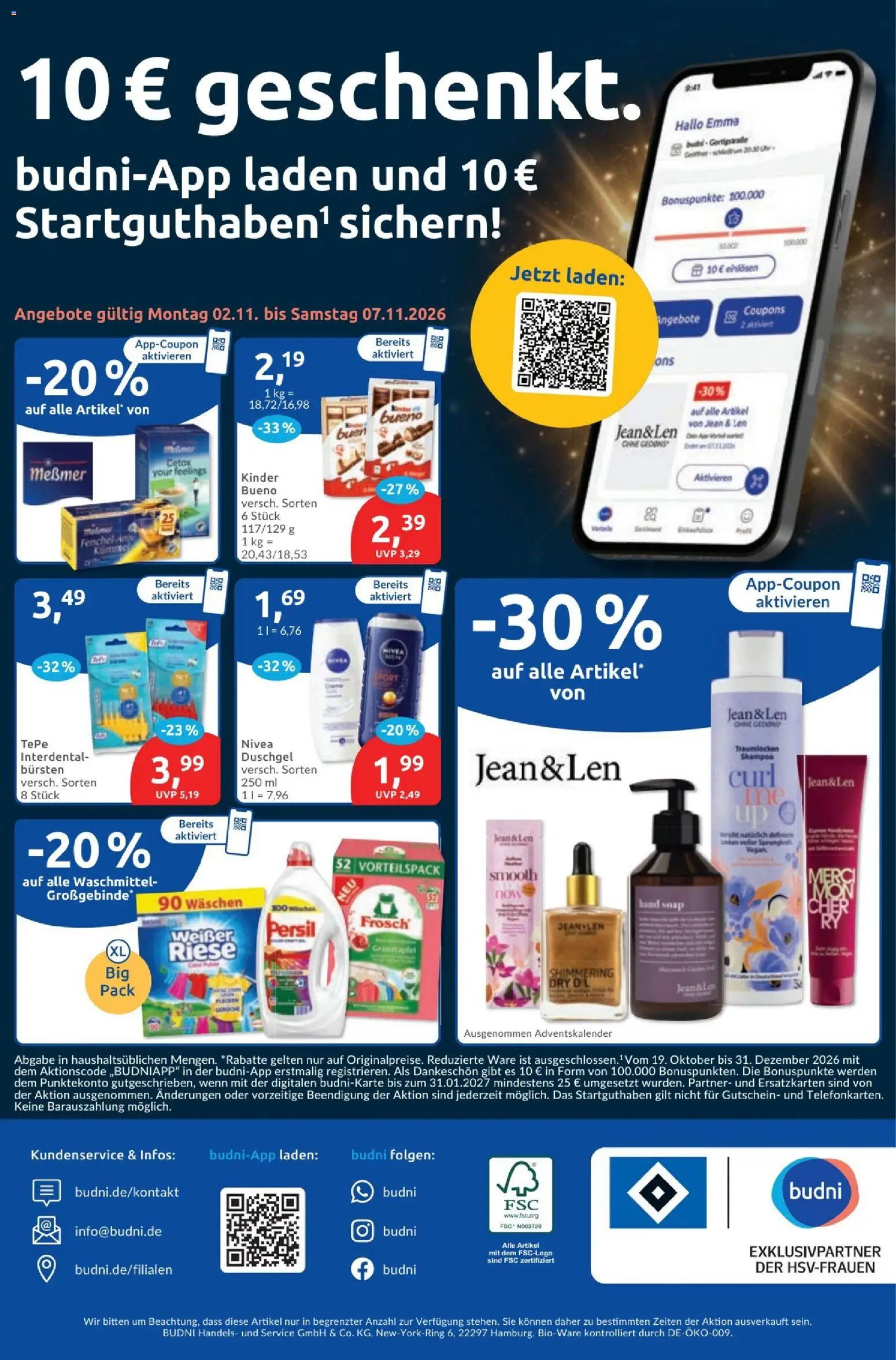 Budni Prospekt Prospekt in Deutschland