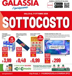 Galassia Galassia volantino