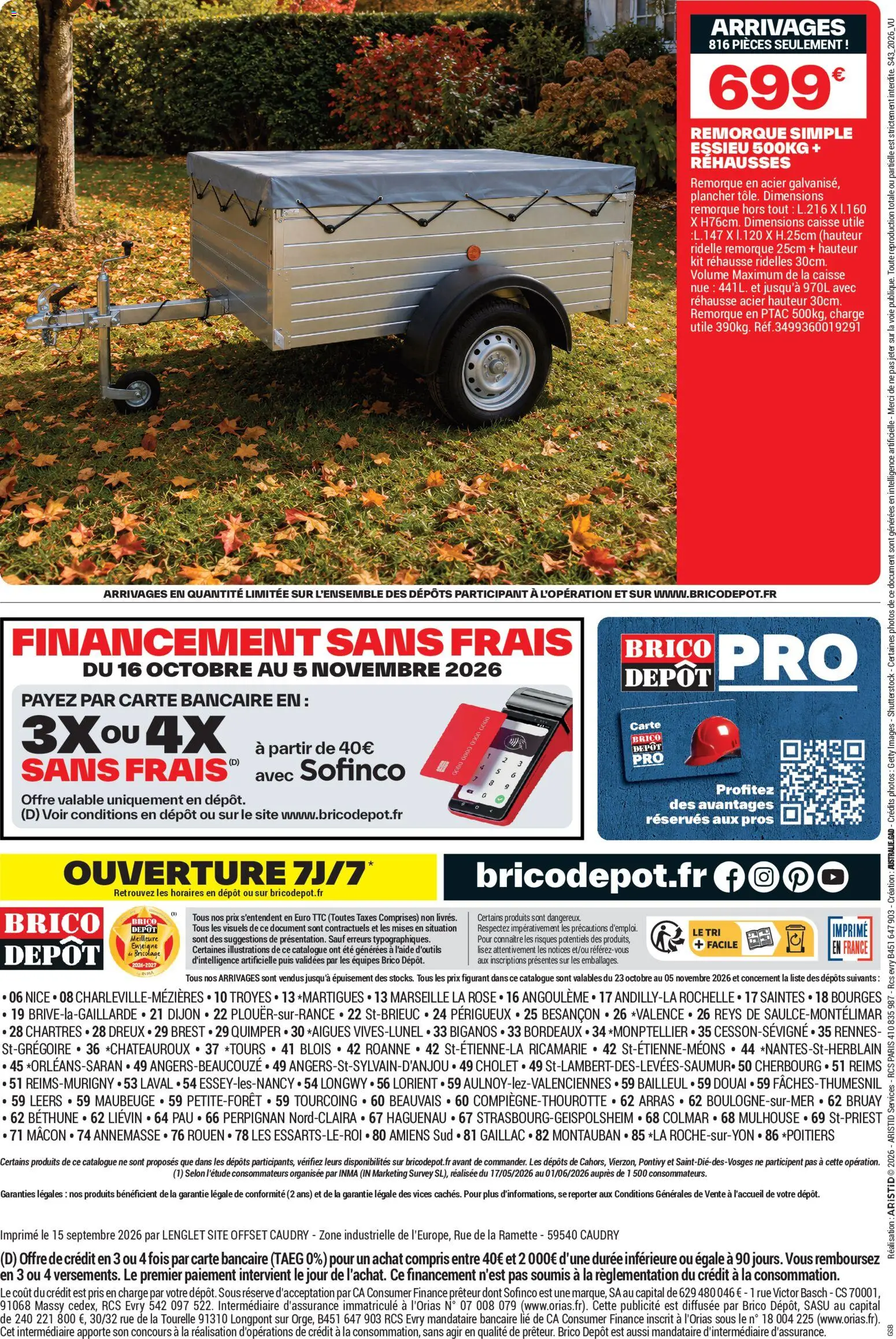 Brico Dépôt catalogue Catalogue in France
