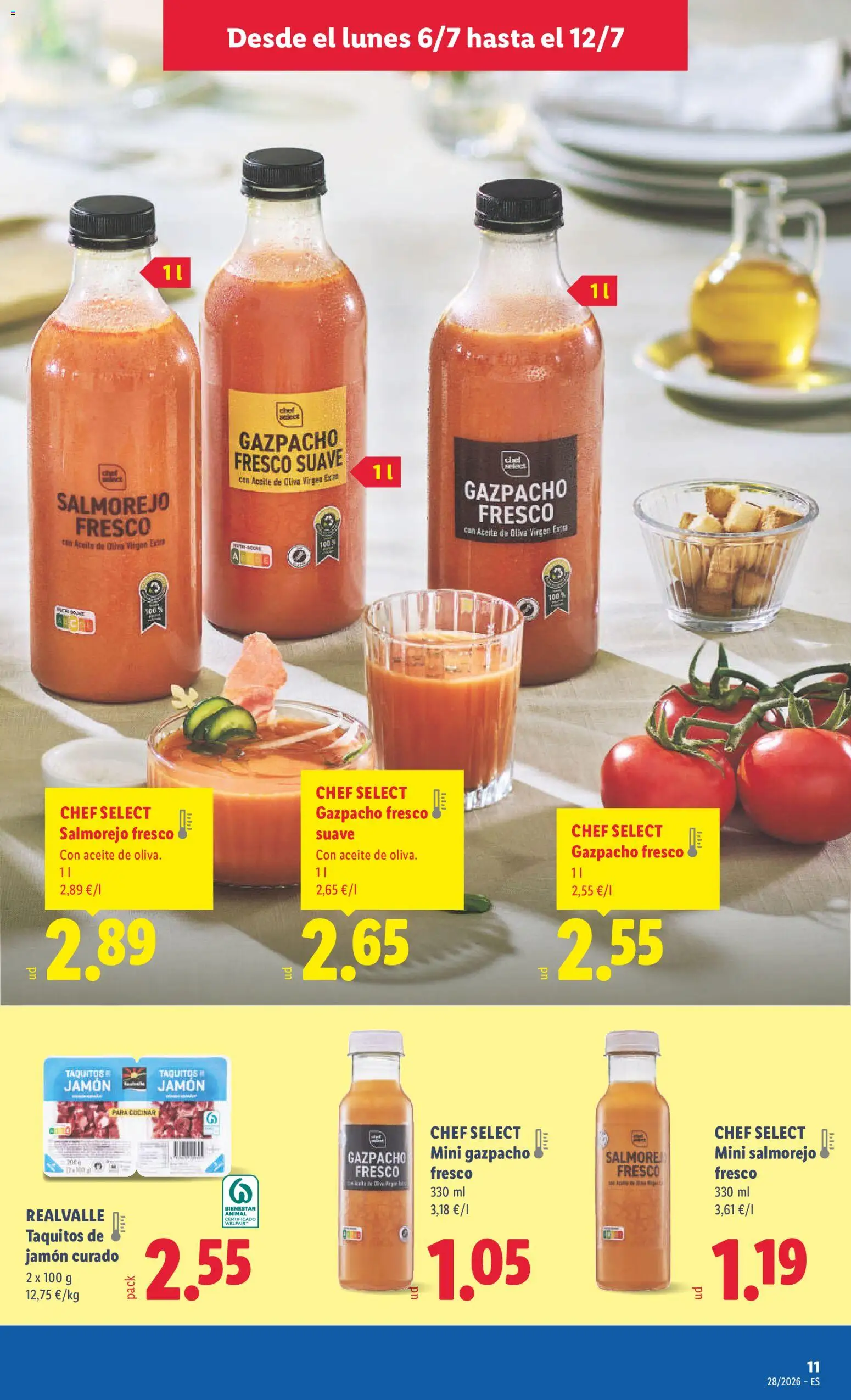 Lidl folleto desde 06/07/2026 | ¿Cómo obtener un descuento limitado? ¡Ahorra hoy mismo! | España