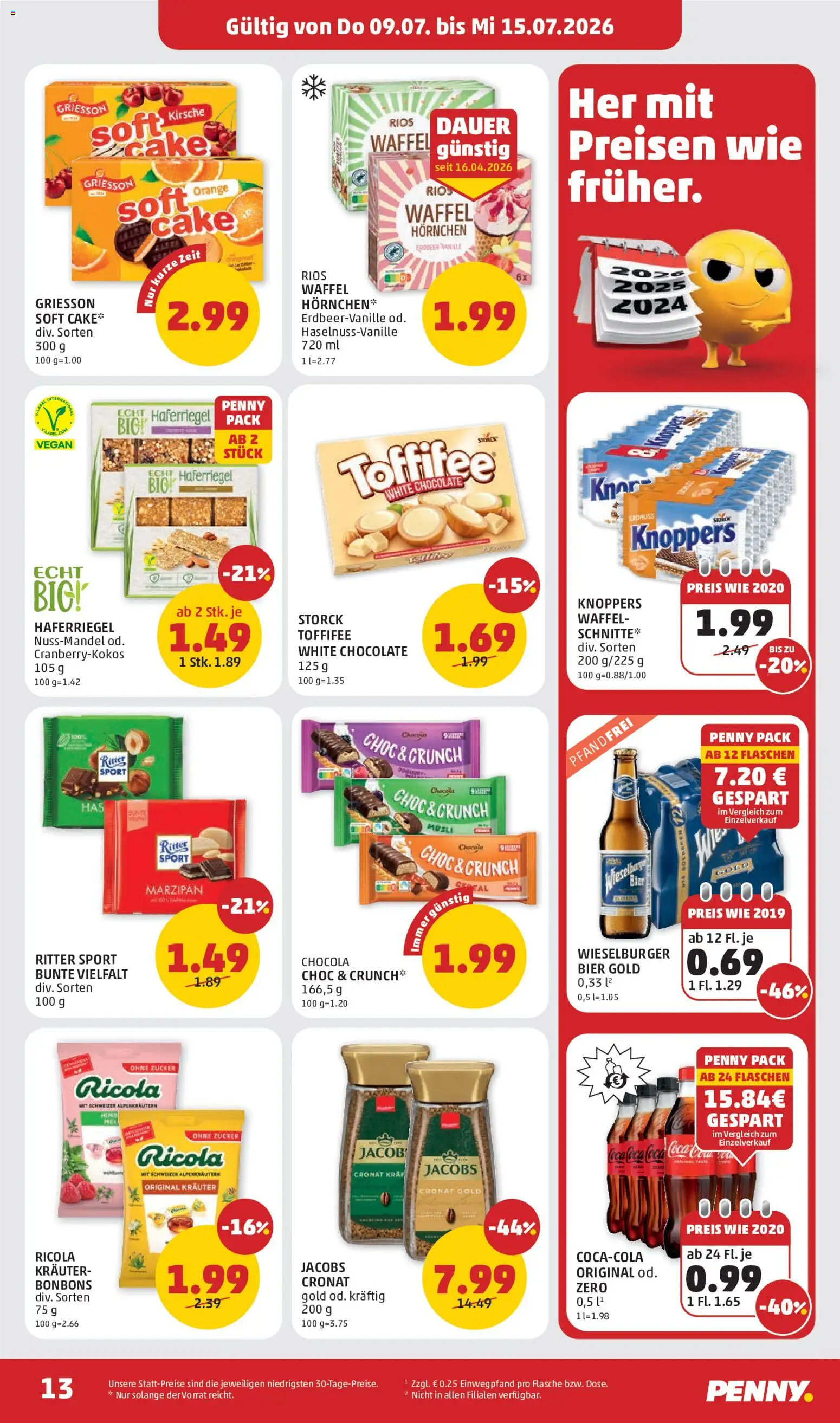 Die besten Angebote | Penny Markt Flugblatt ab 09.07.2026 | - Jetzt stöbern! | Österreich