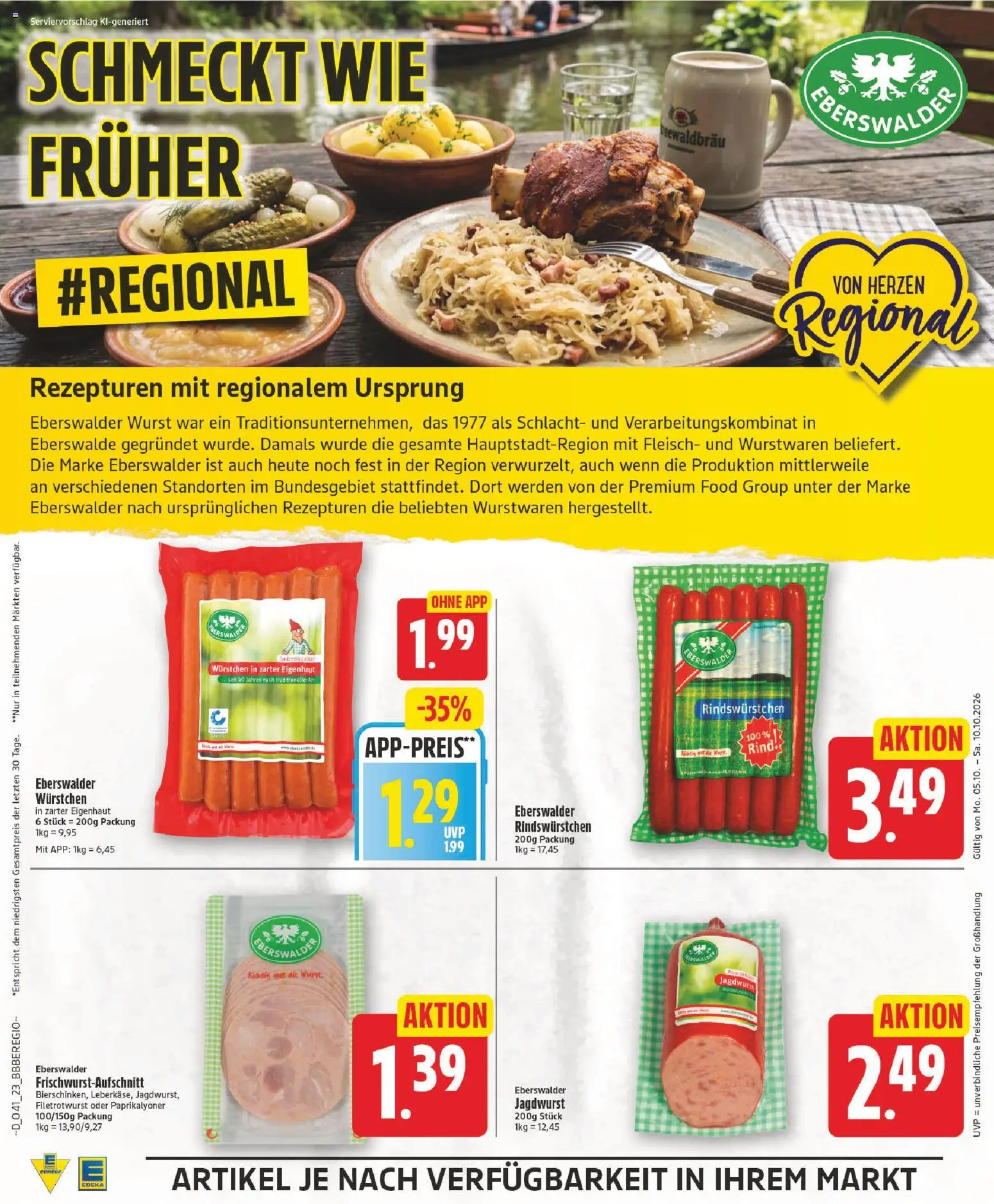 Edeka Prospekt Prospekt in Deutschland