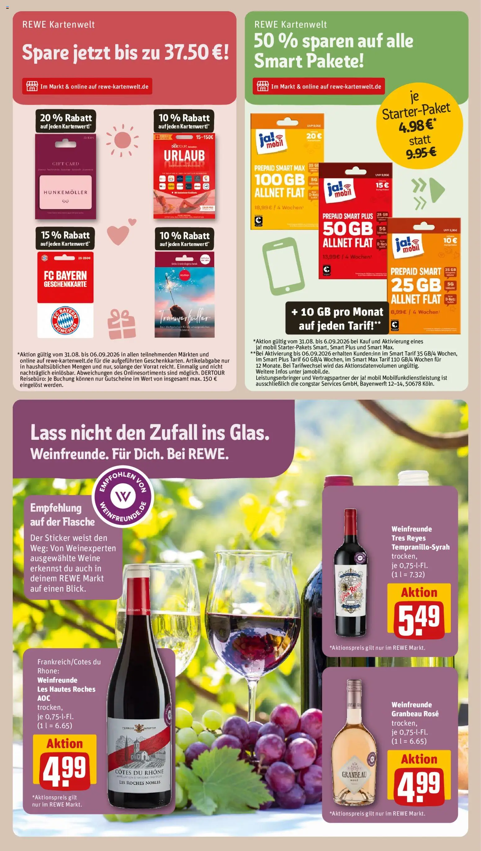 Rewe ihr Kaufpark Prospekt Prospekt in Deutschland
