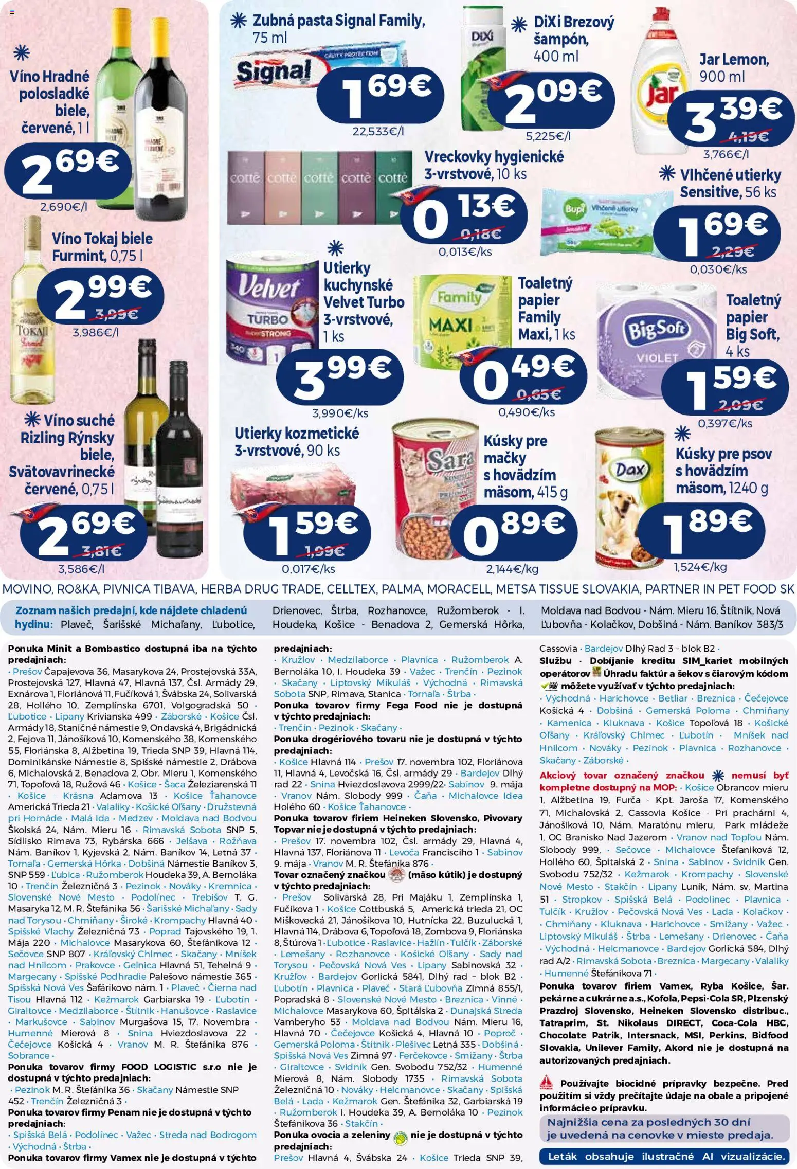 Milk Agro leták Leták in Slovensko