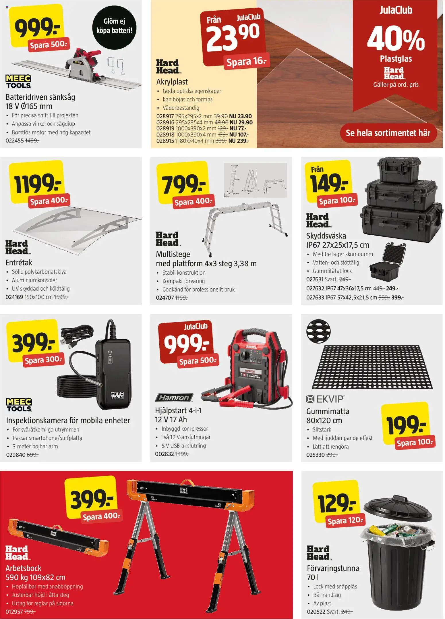 Jula erbjudanden Reklamblad in Sverige