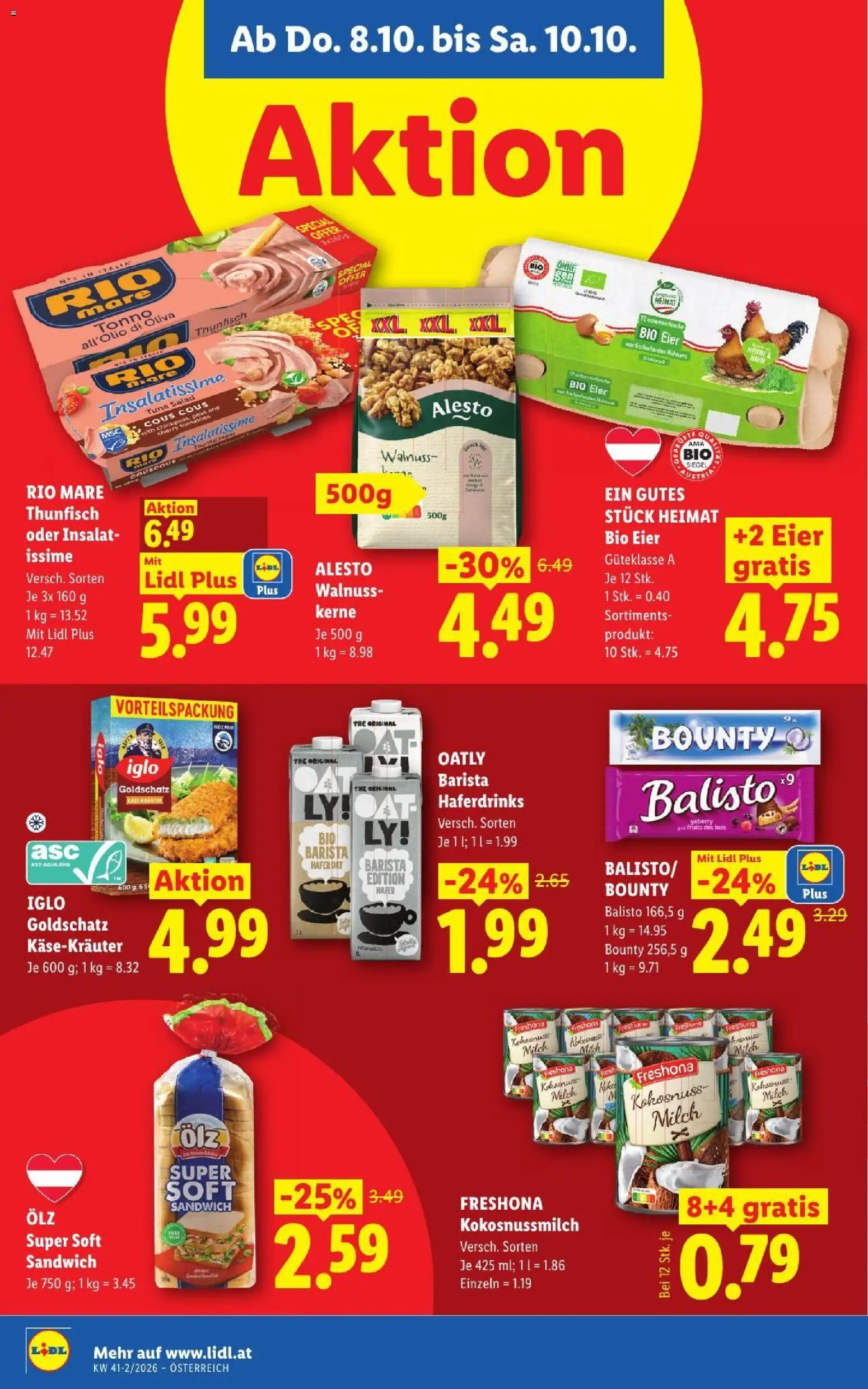 Lidl Flugblatt Flugblatt in Österreich