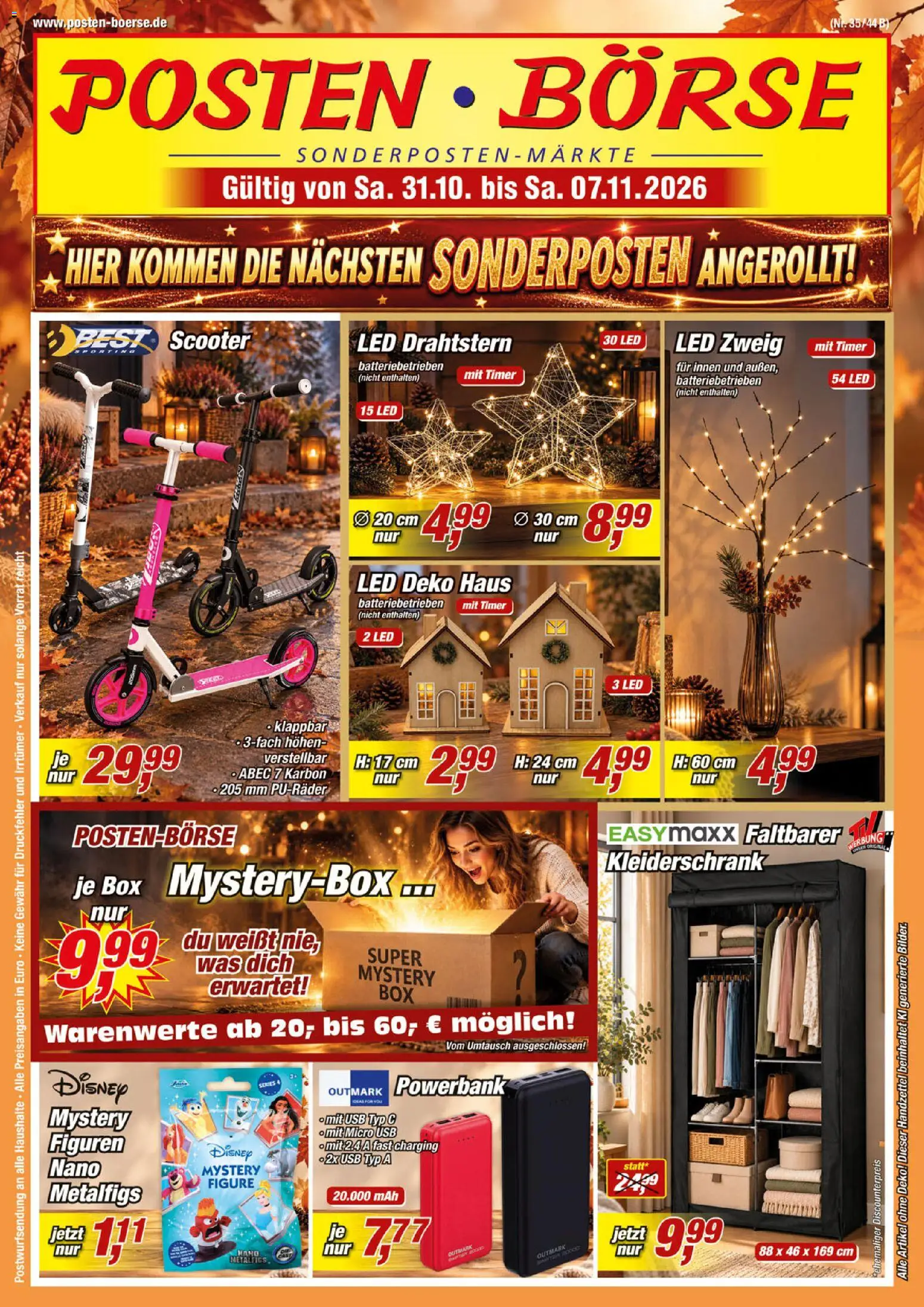 Posten Börse Prospekt Prospekt in Deutschland