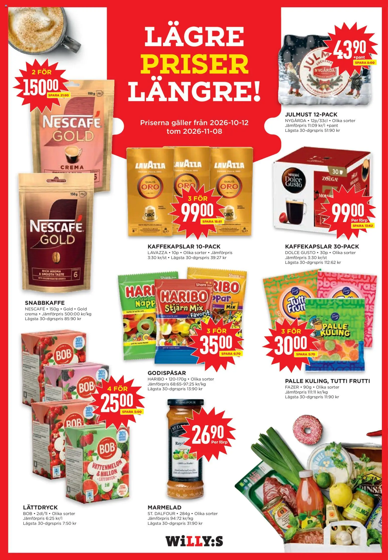 Willys erbjudanden Reklamblad in Sverige