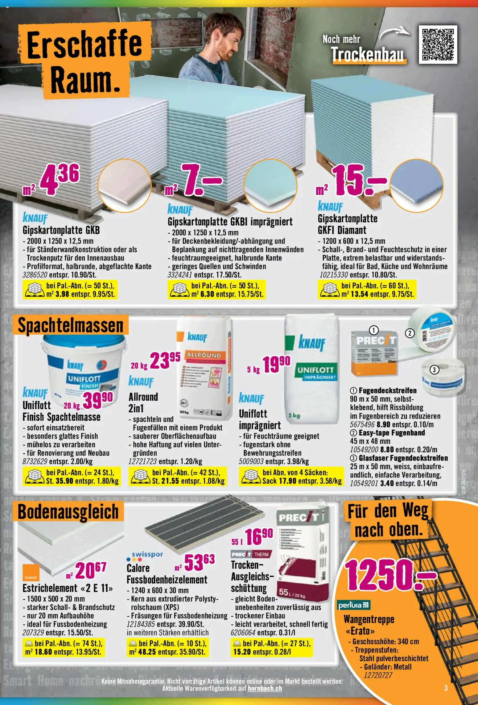 Hornbach aktionen Prospekt in Schweiz