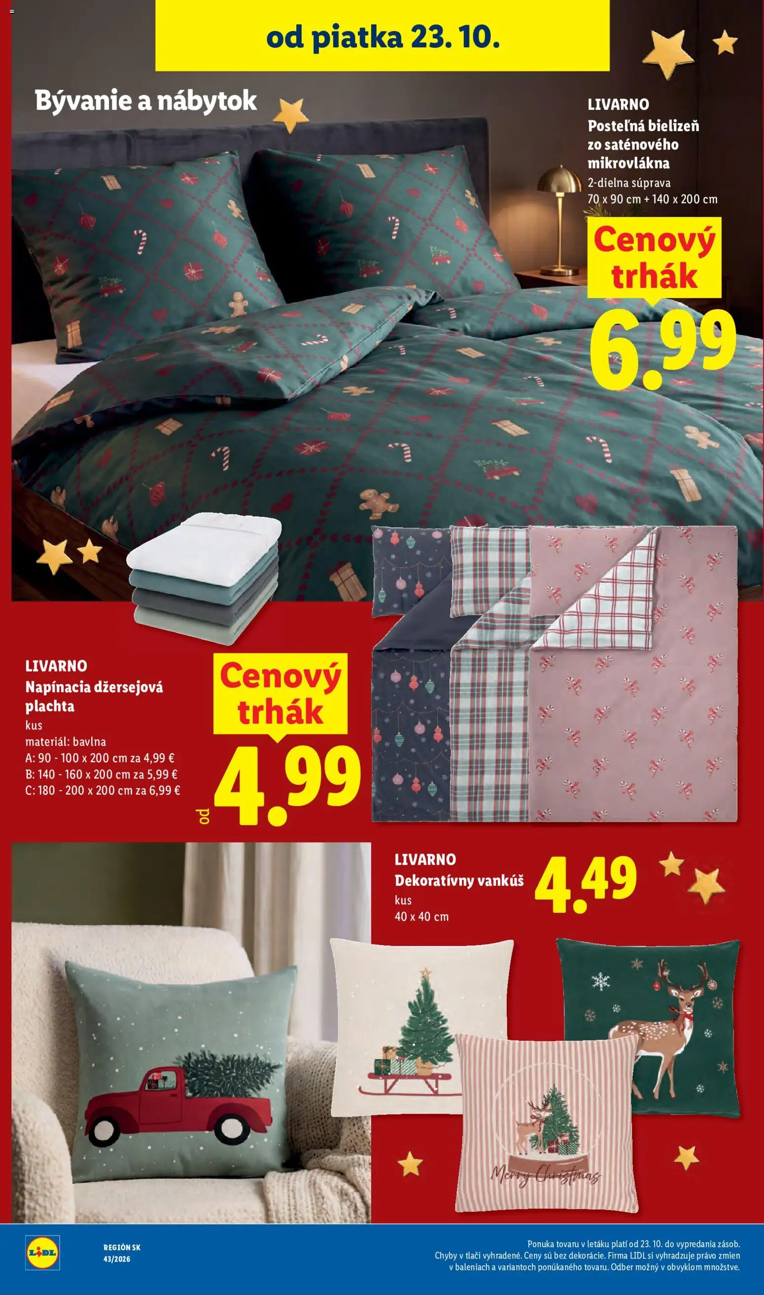 Lidl leták Leták in Slovensko