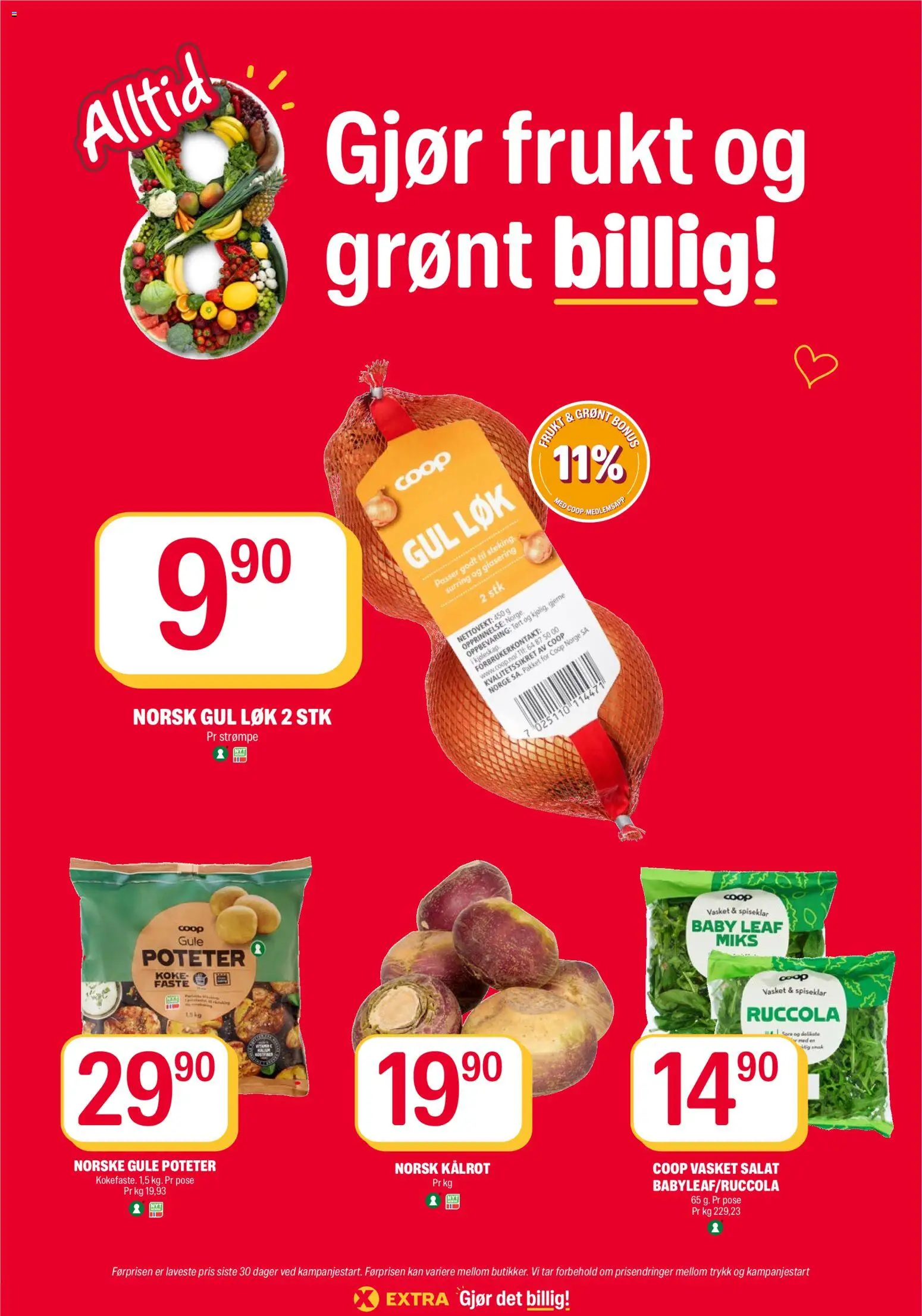 Coop Extra kundeavis Kundeavis in Norge