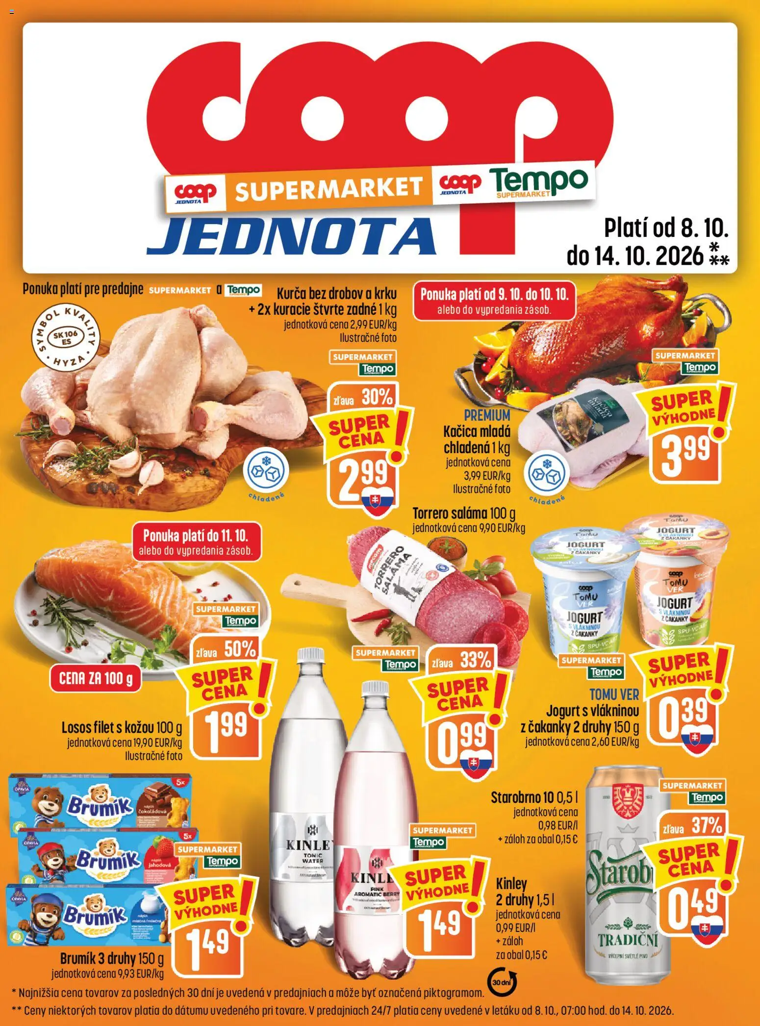 COOP Jednota leták Leták in Slovensko
