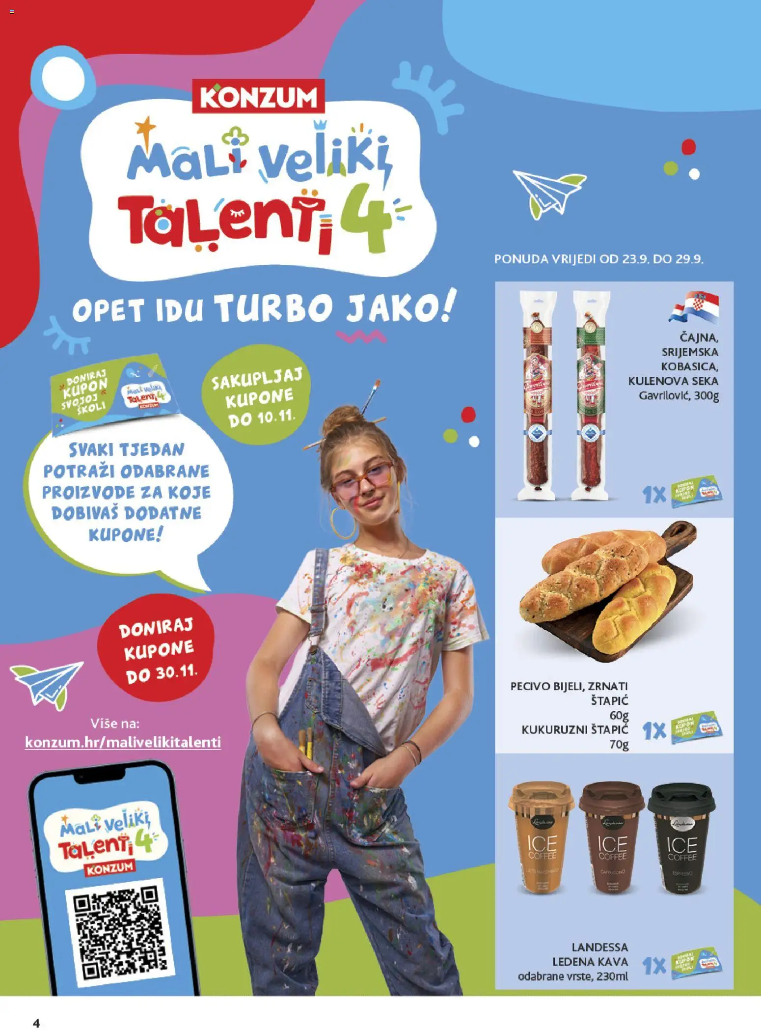 Konzum HR akciós újság Akciós újság in Magyarország