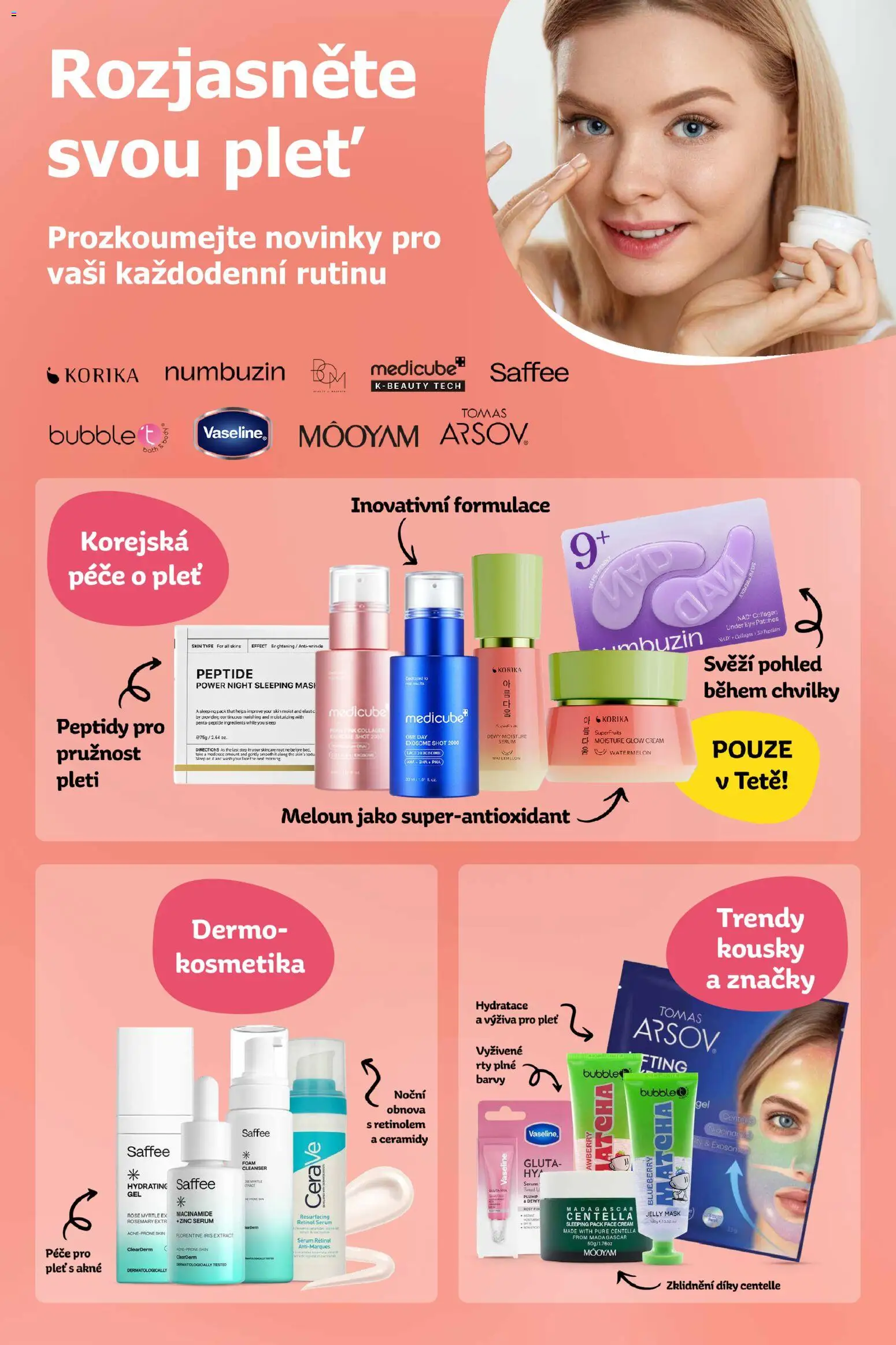 TETA Drogerie leták Leták in Česko