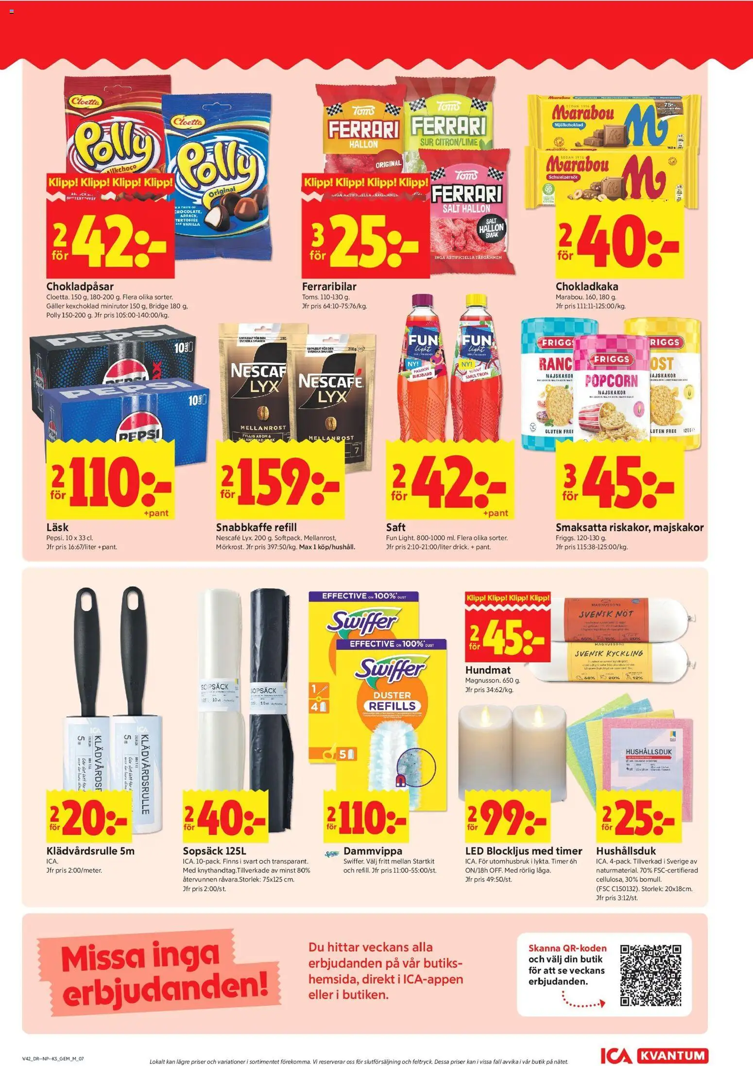 ICA Kvantum erbjudanden Reklamblad in Sverige